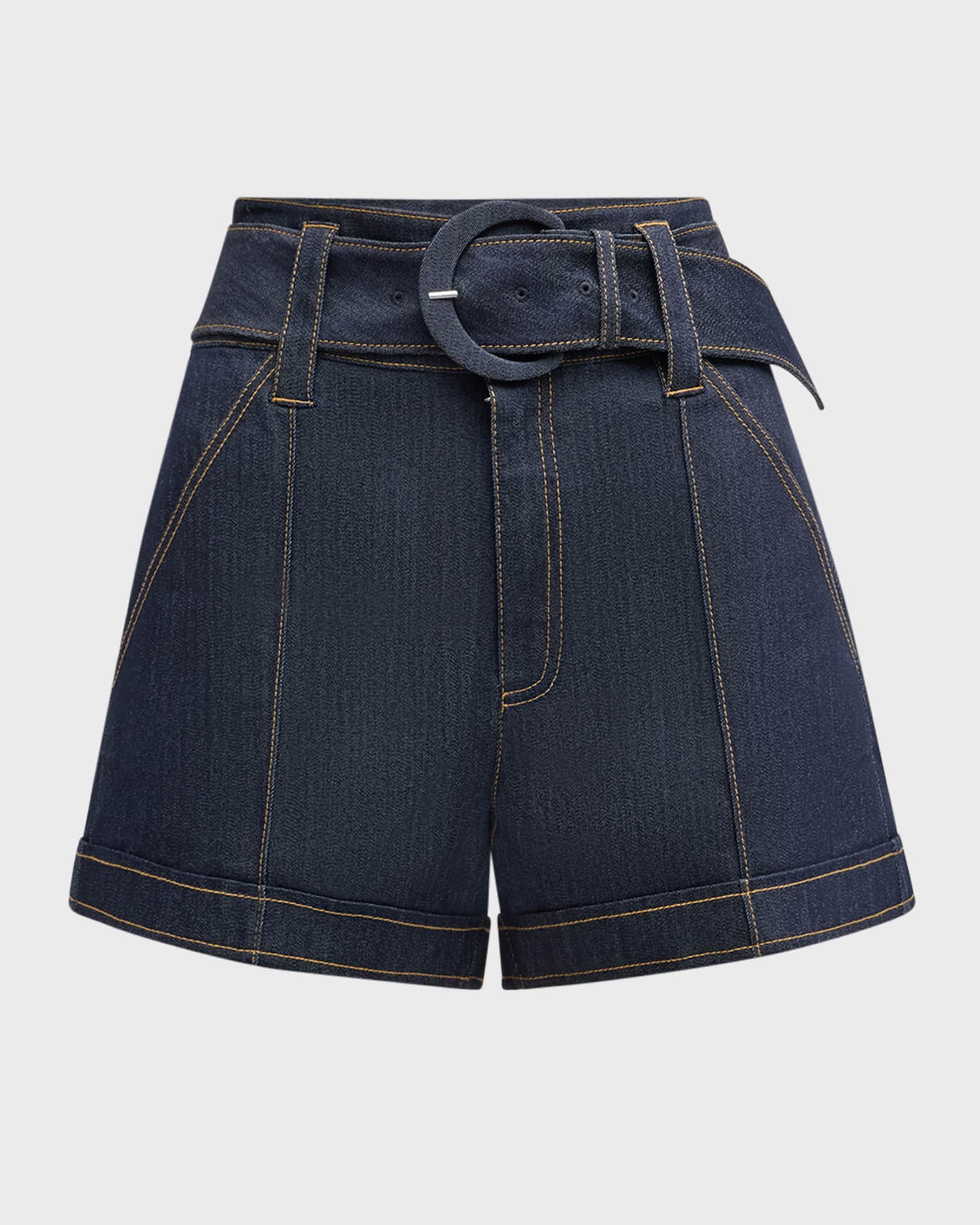 Aldi Belted Denim Shorts 0