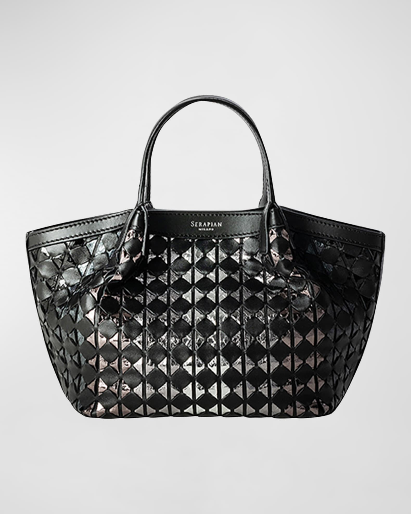 Snakeskin mini bag top