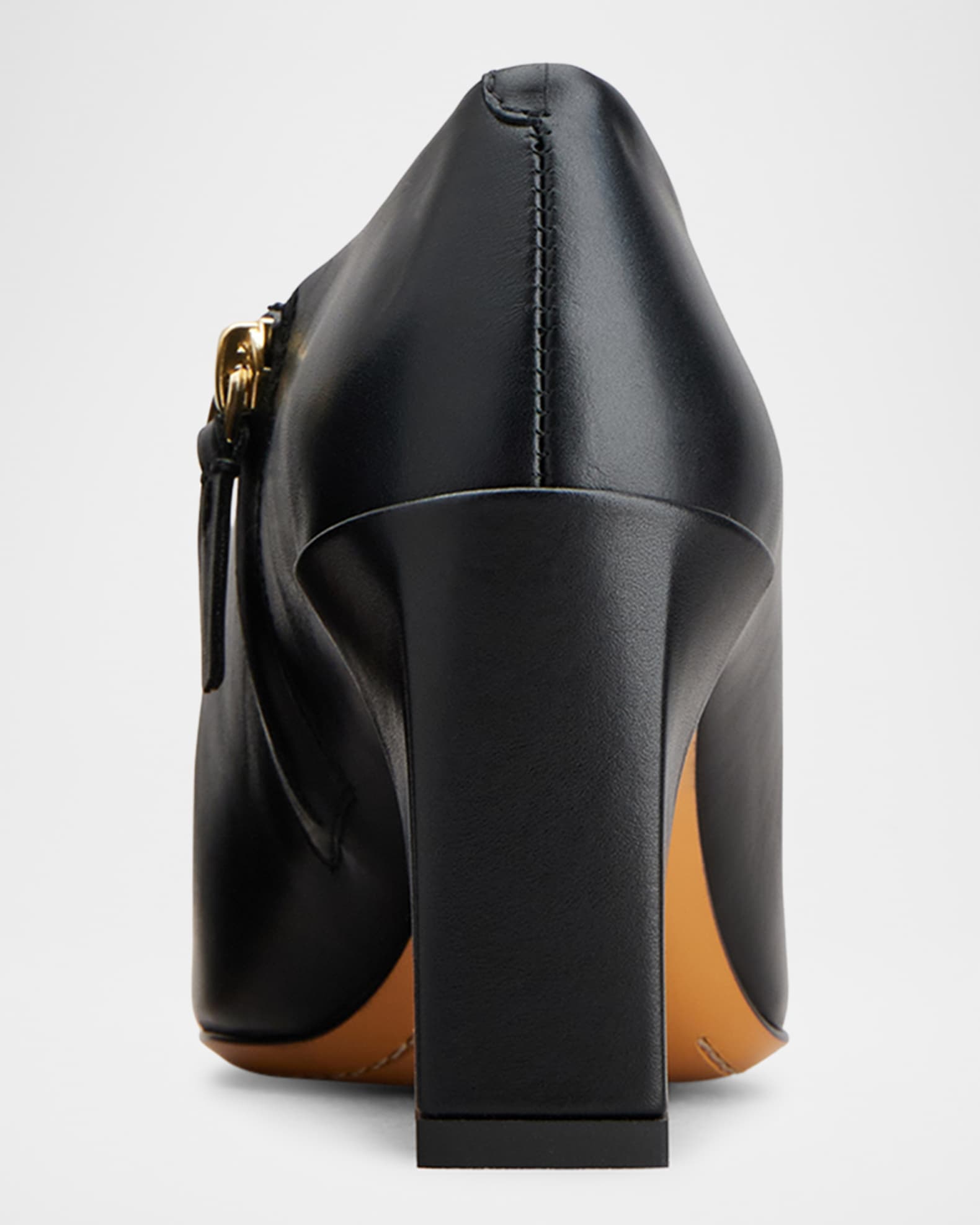 Tod's Leather Low-Cut Ankle Booties | Neiman Marcus