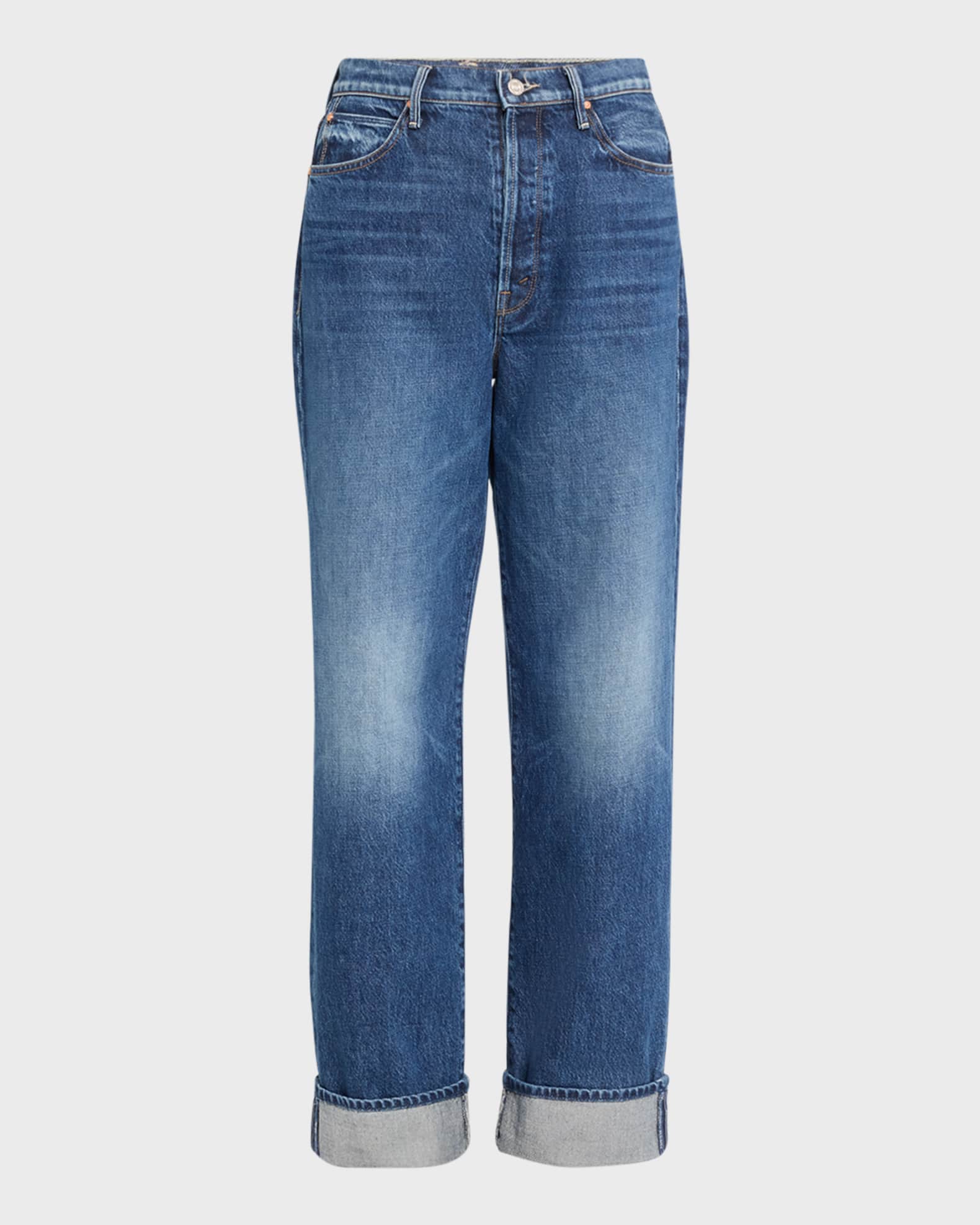 MOTHER The Spitfire Nerdy Cuff Jeans