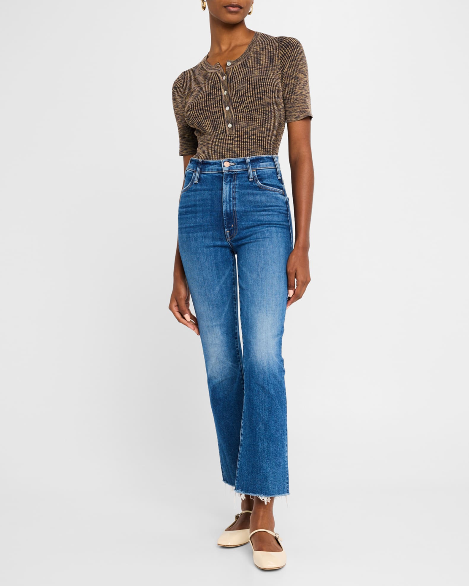 The Hustler Ankle Fray Jeans 1