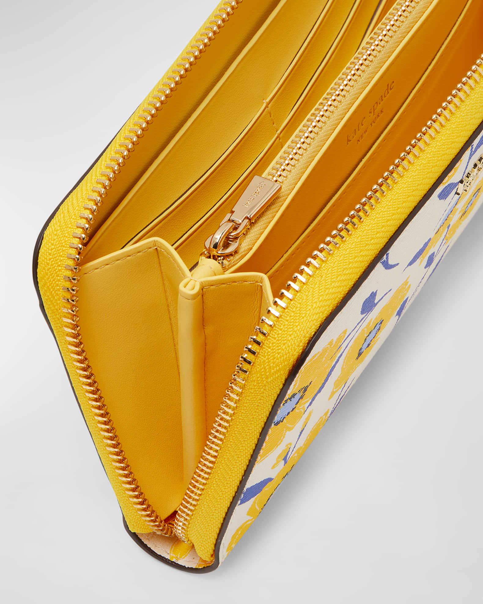 Kate spade yellow wallet best sale