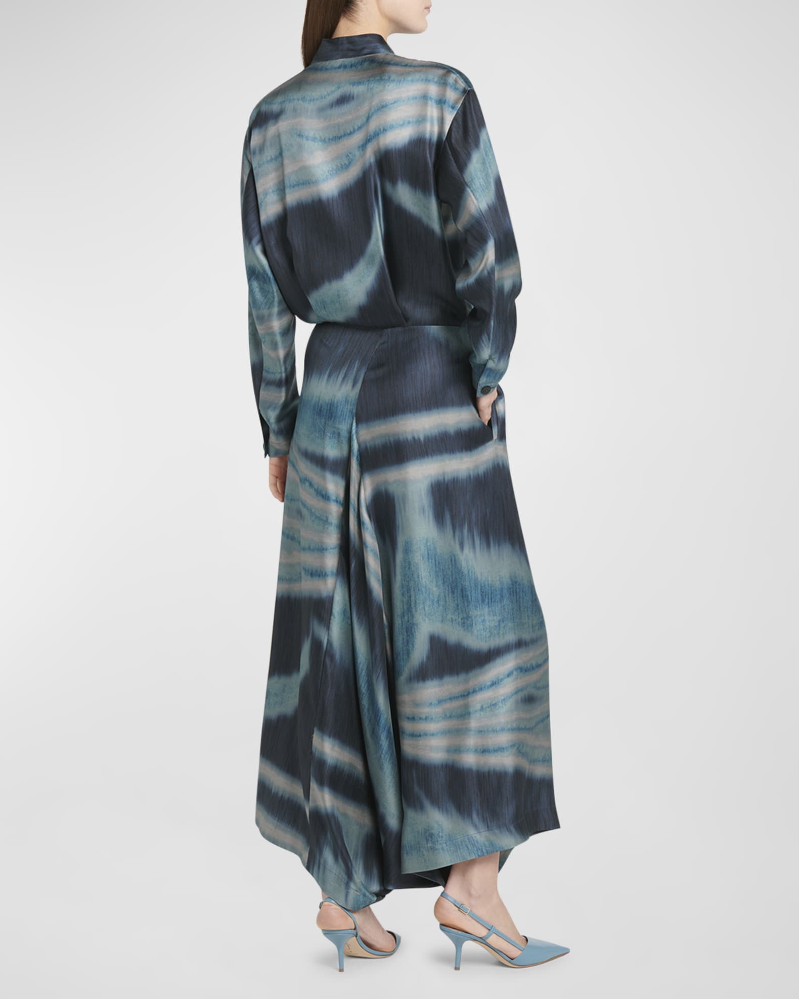 EMPORIO ARMANI シルクドレス 15363539XF_14_f.jpg