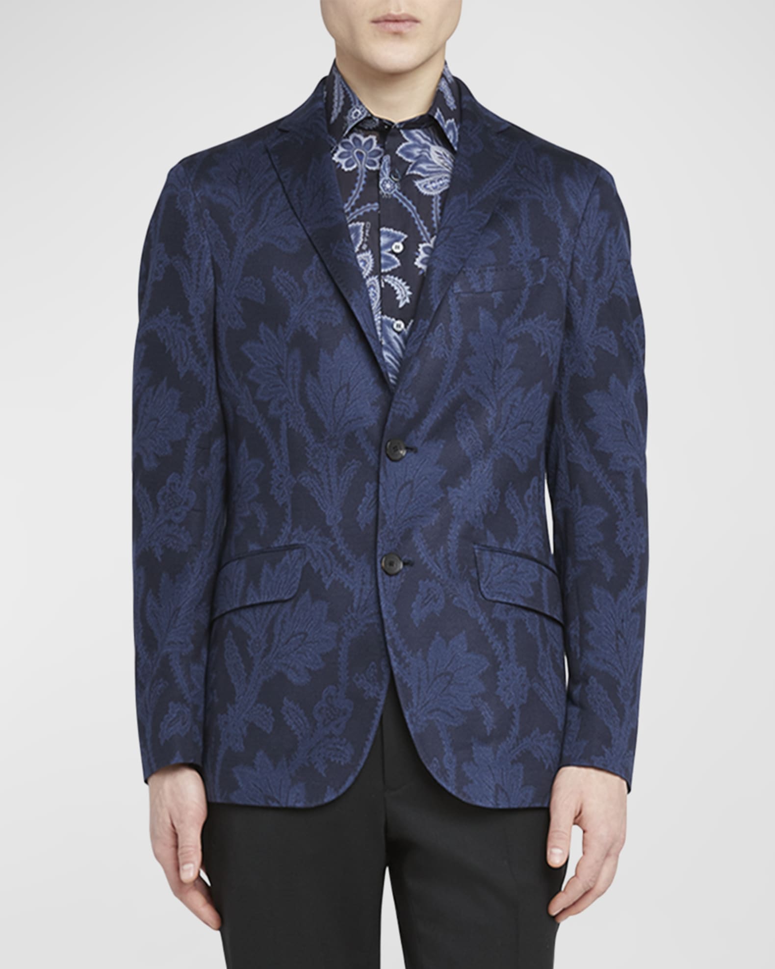Men's Paisley Evening Jacket 1