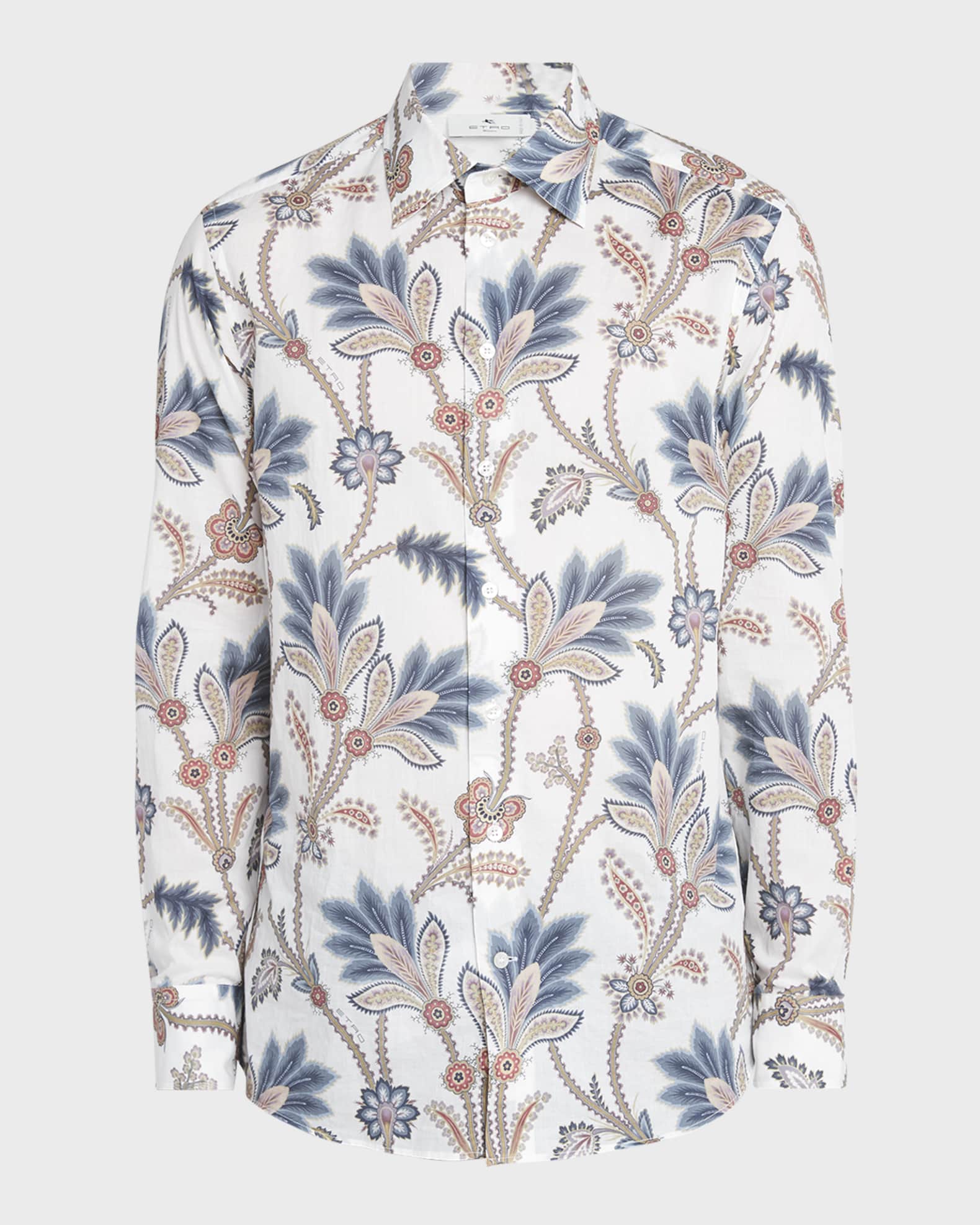 Etro Men's Paisley Dress Shirt Neiman Marcus