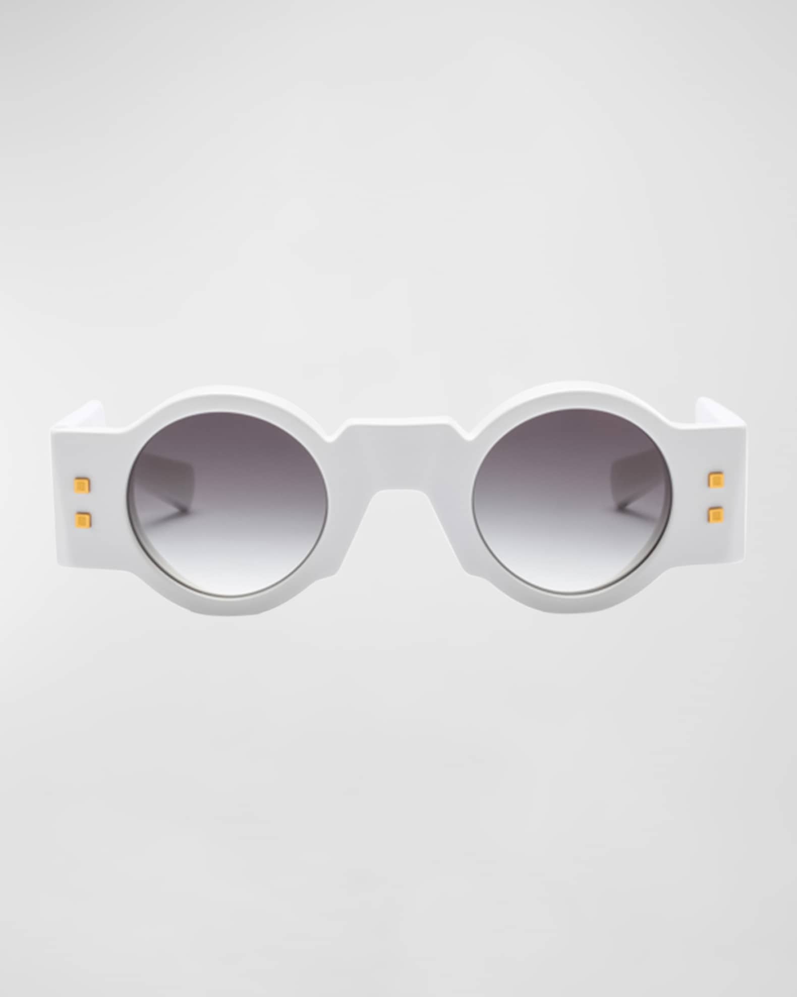 Balmain Black Acetate Sunglasses