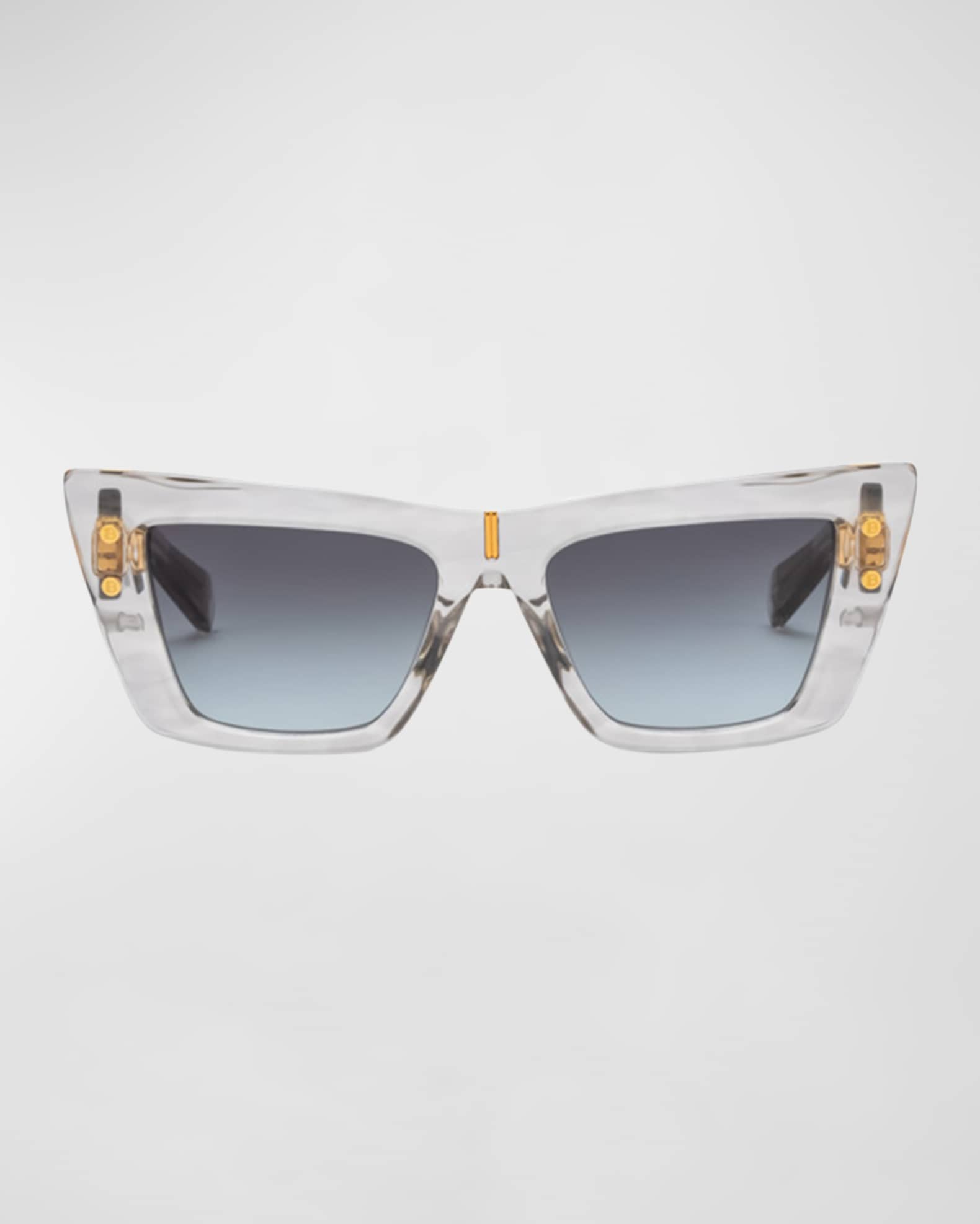 B-Eye Gradient Acetate Cat-Eye Sunglasses  1