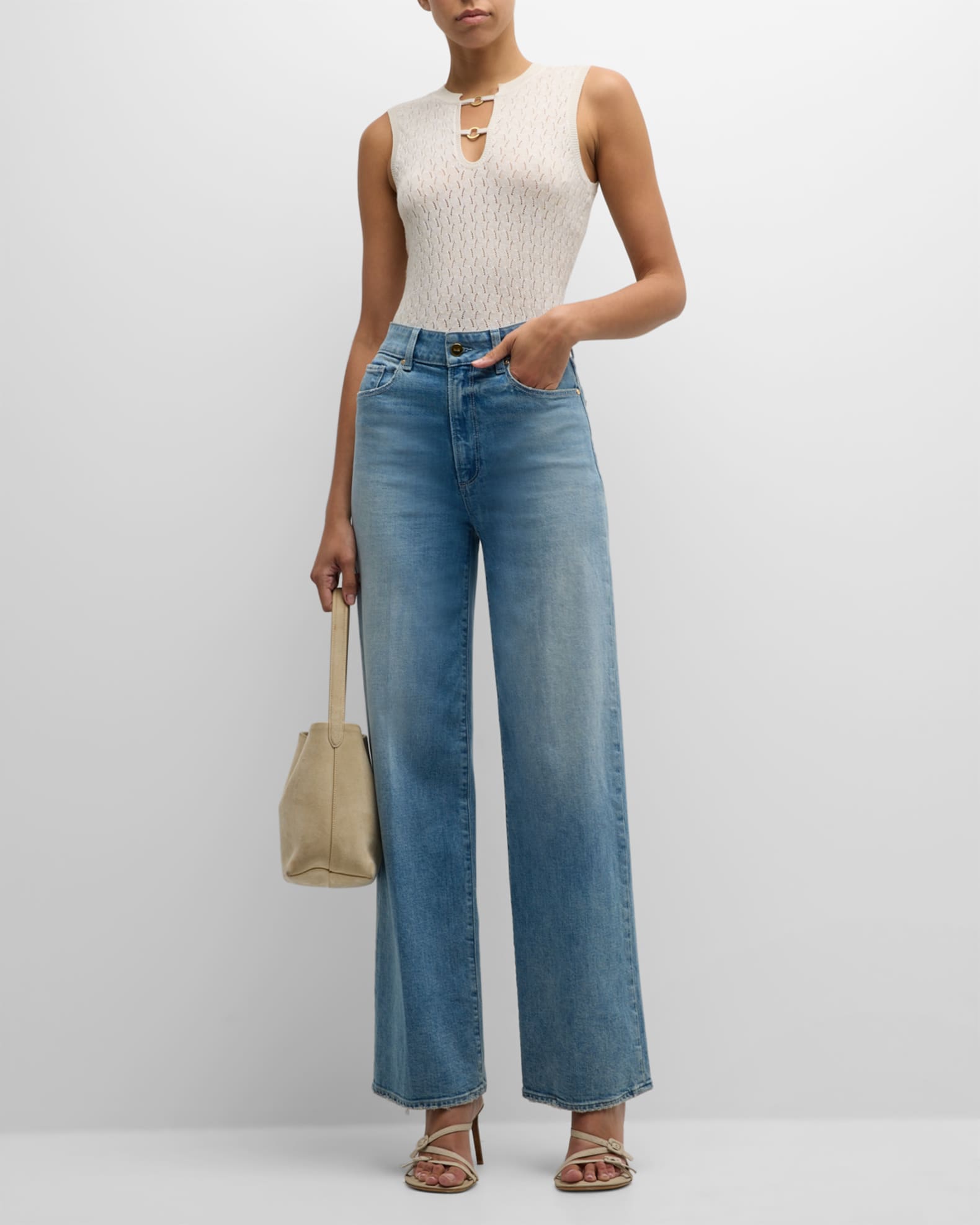 Paige cut out sweater hotsell