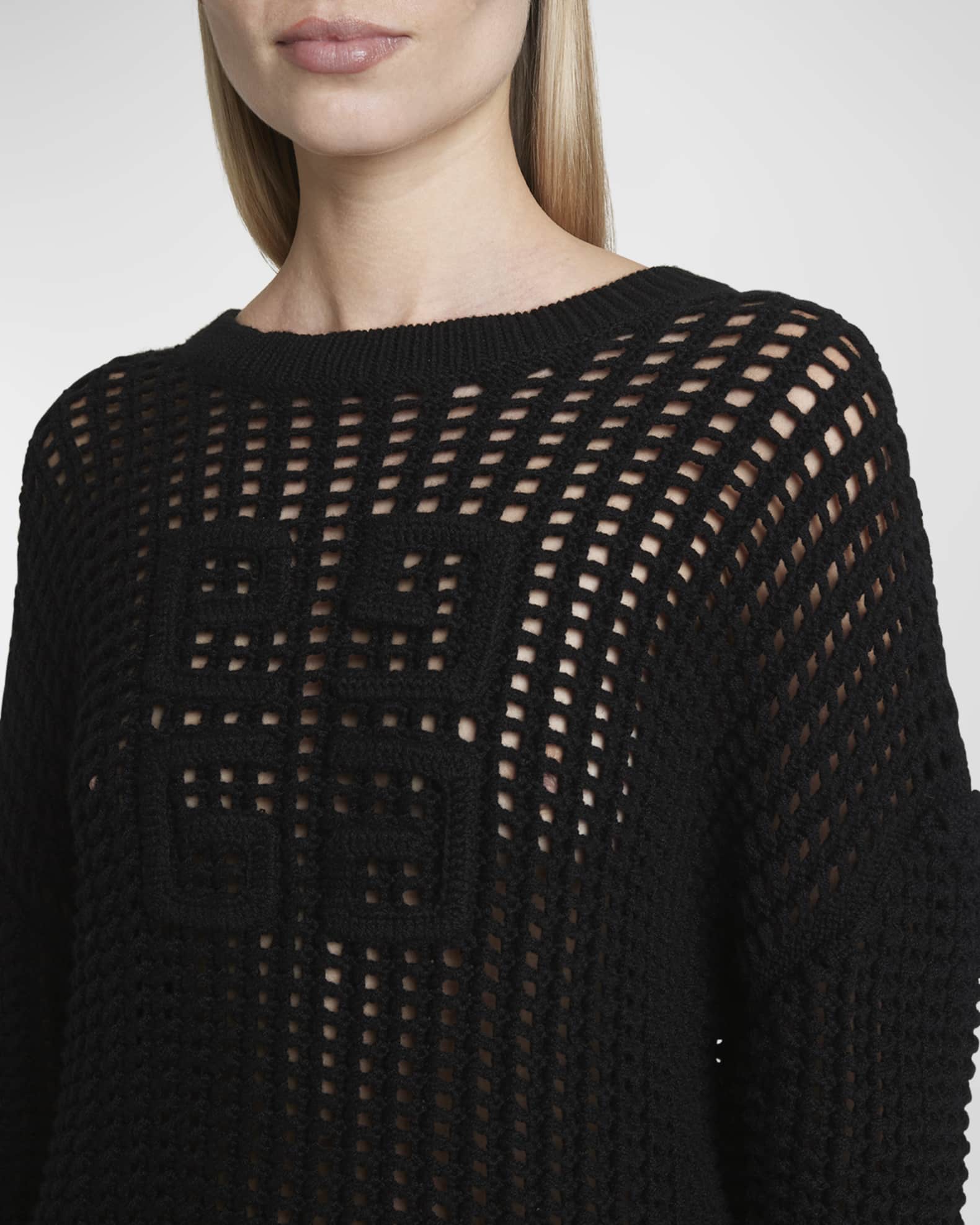 GIVENCHY 4G CABLE KNIT SWEATER main image 0