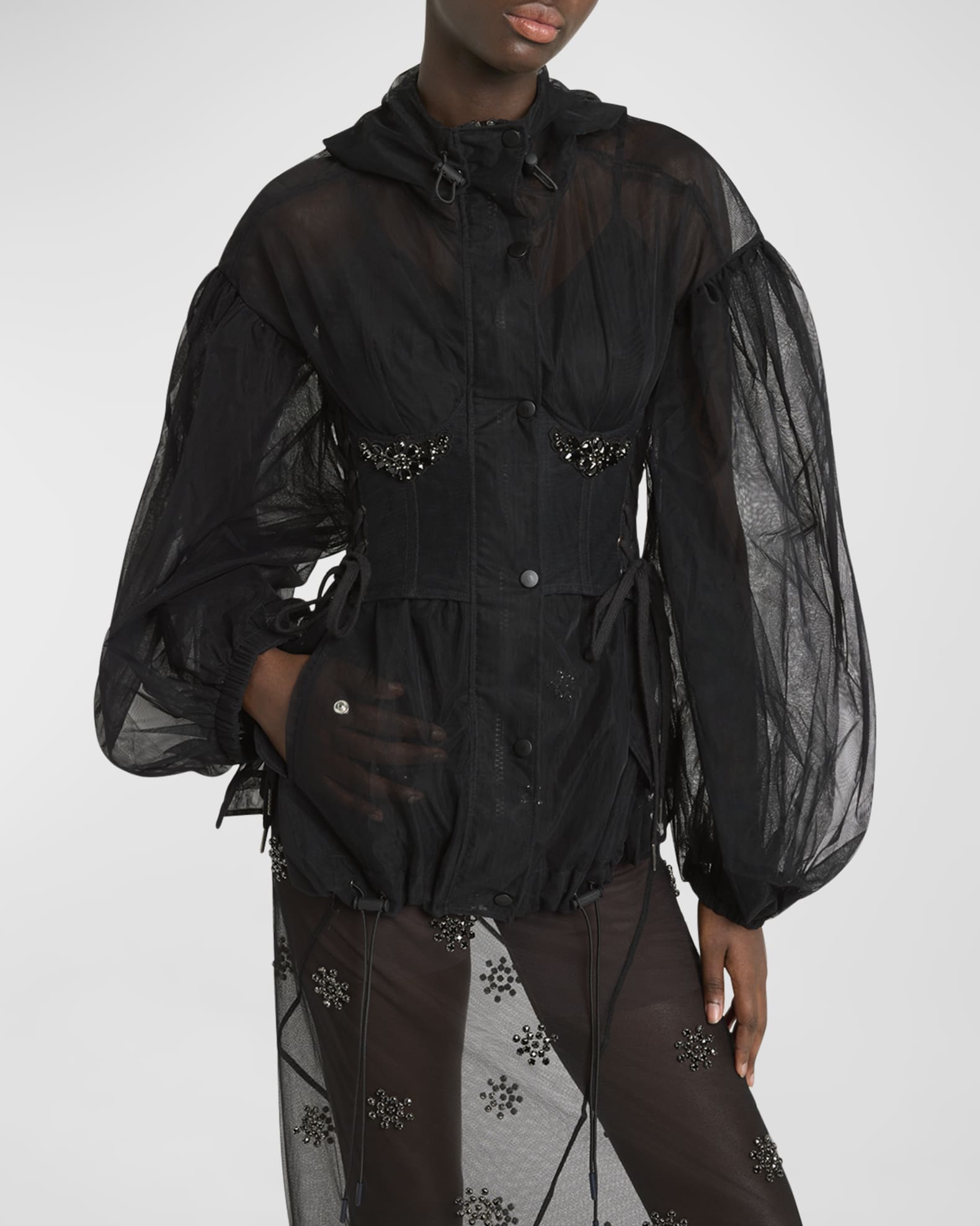 Sheer parka clearance