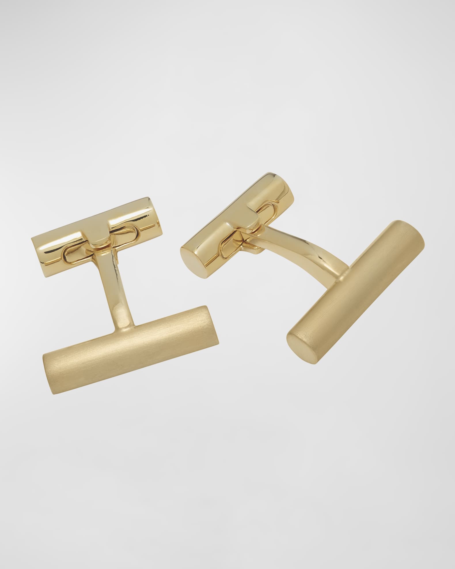 Men's Matte Bar Cufflinks 0