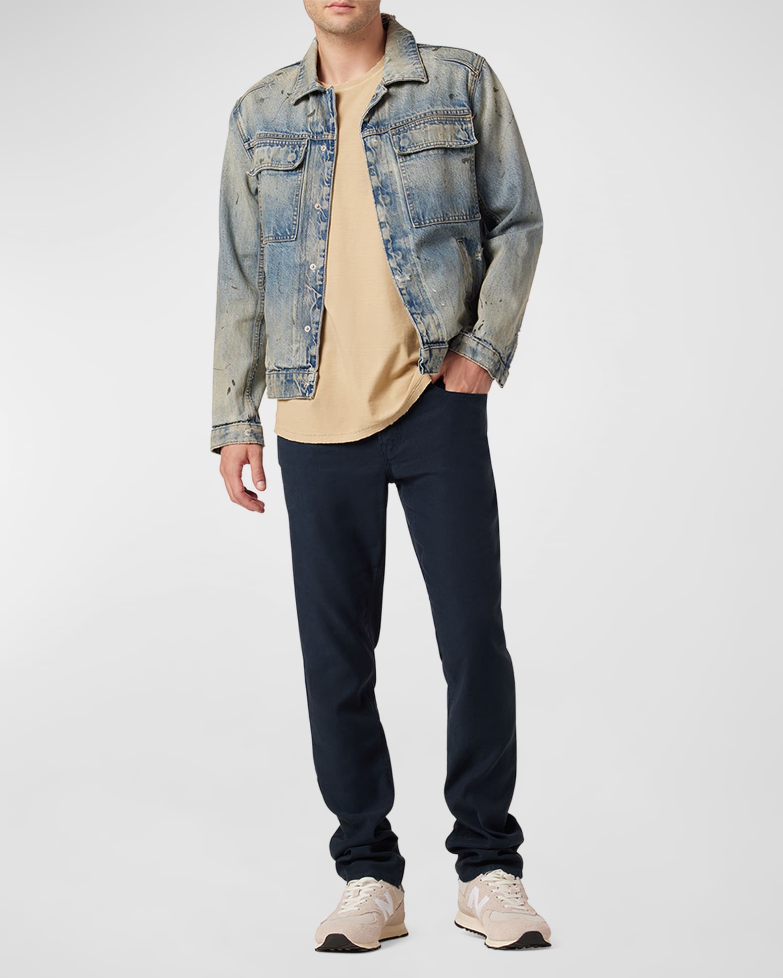 Hudson Men's Blake Slim-Straight Jeans | Neiman Marcus