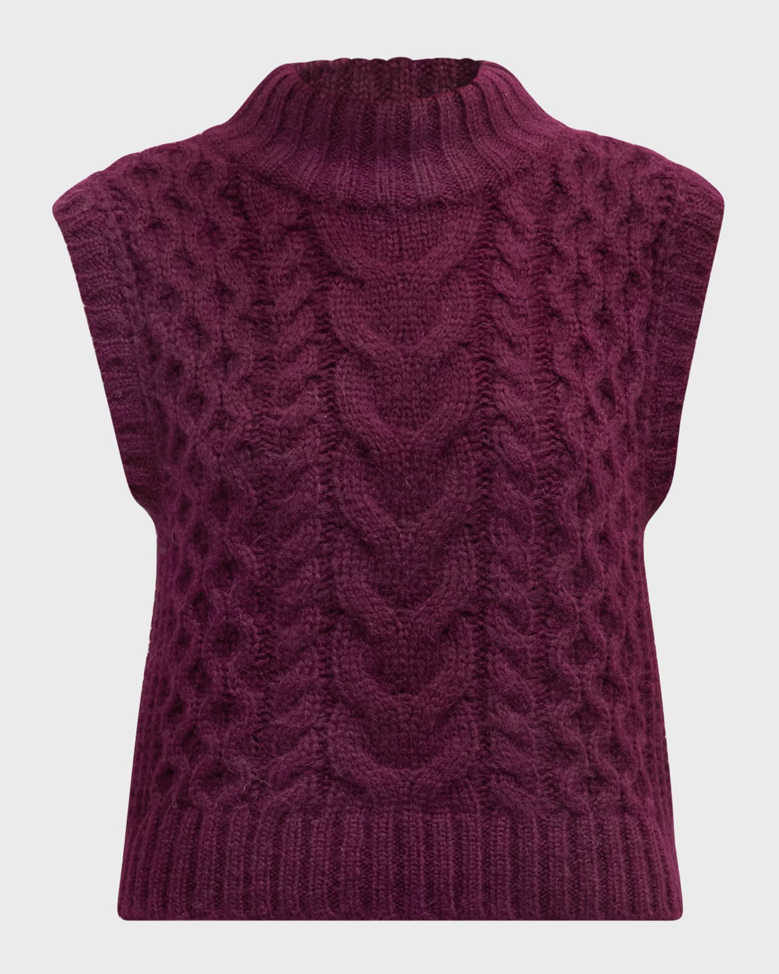 Ada Cable Knit Tank Sweater 0
