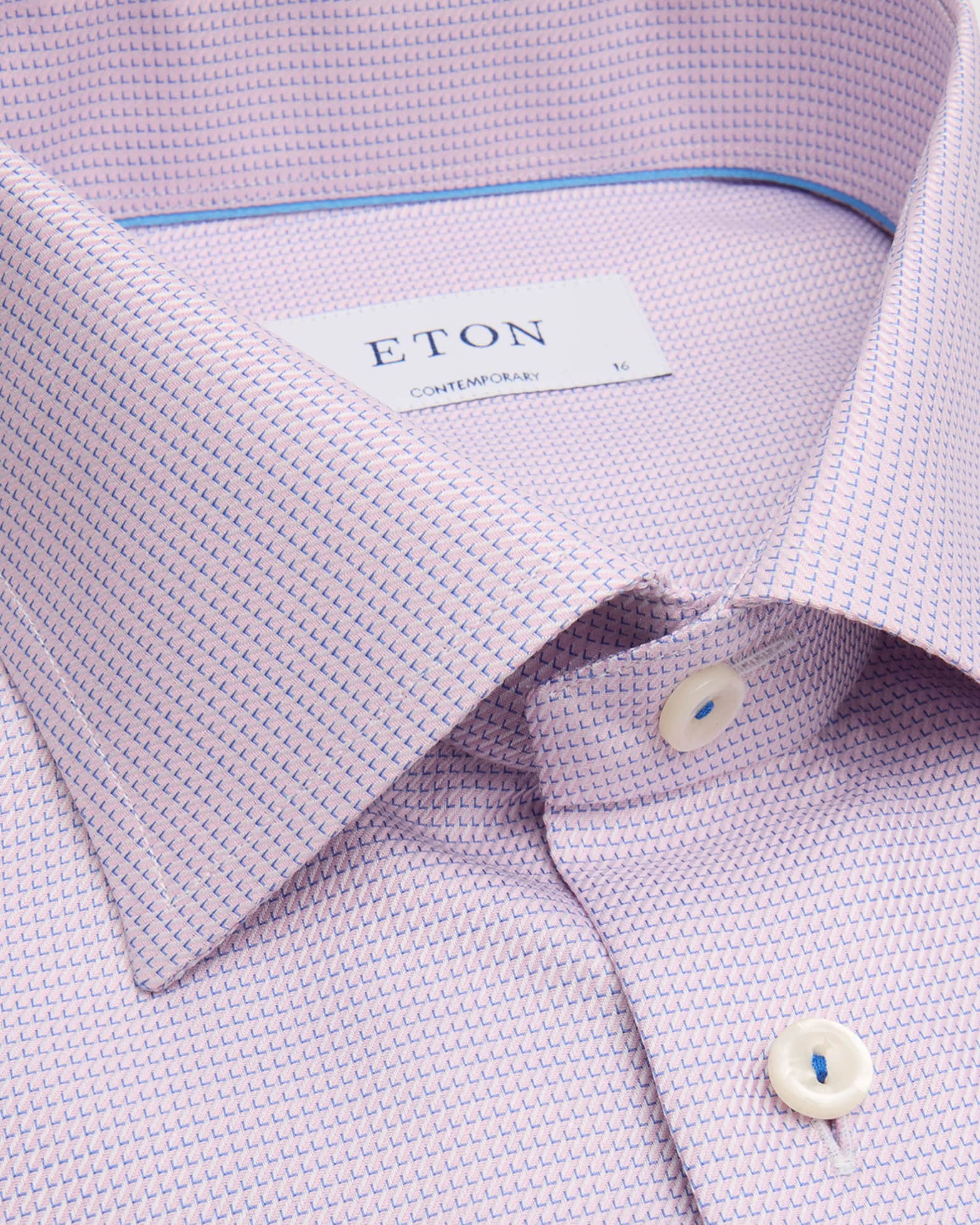 Men's Signature Twill Contemporary-Fit Dress Shirt 1