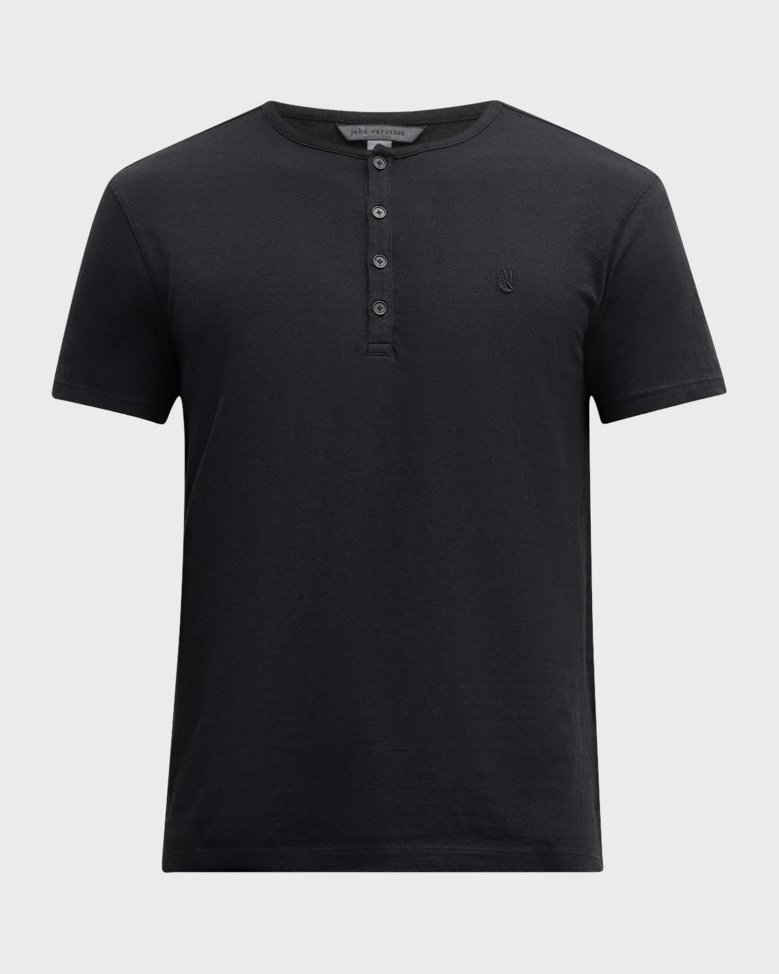 Men's Jordan Jacquard Henley Shirt Neiman Marcus