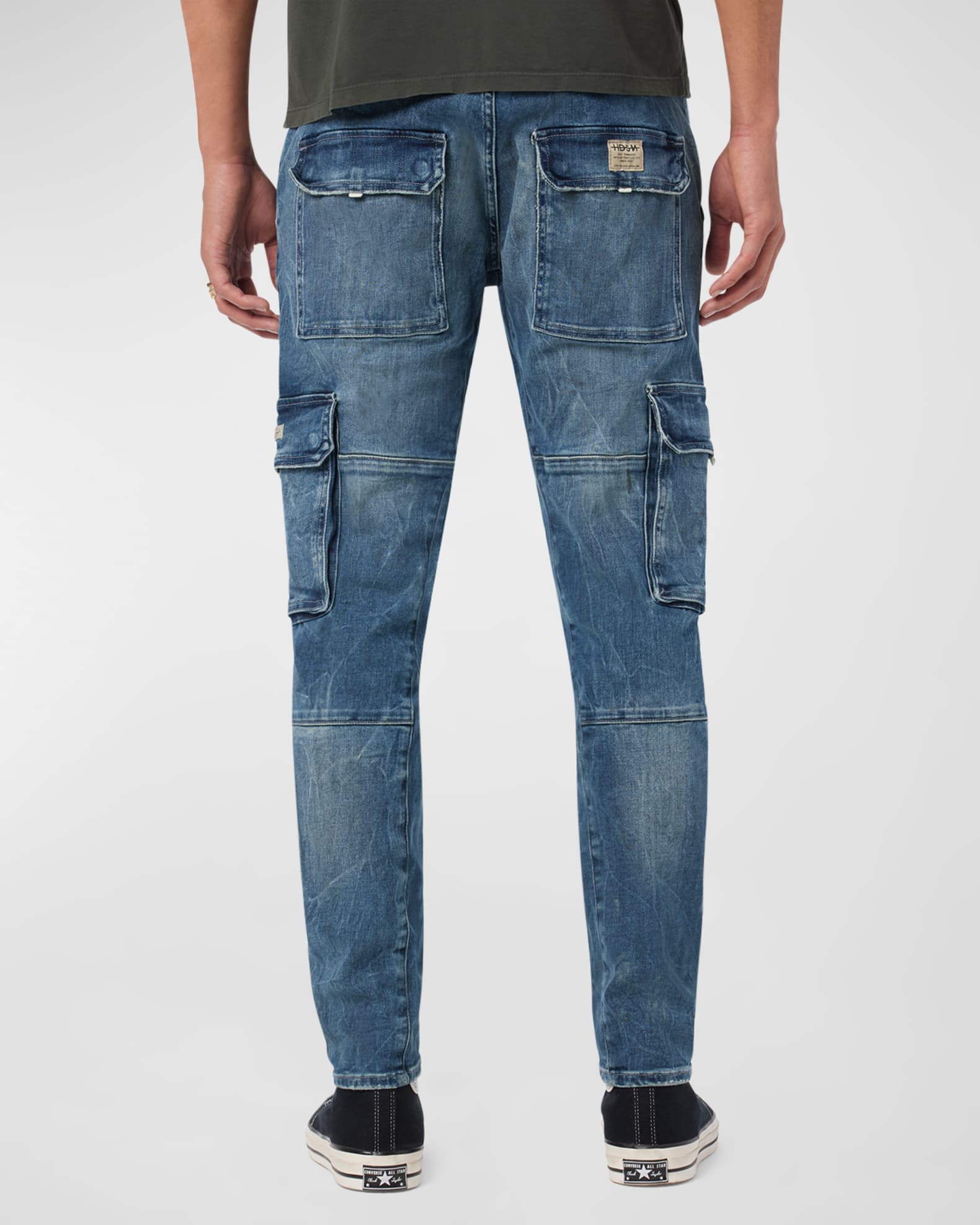Skinny jeans cargo pants on sale