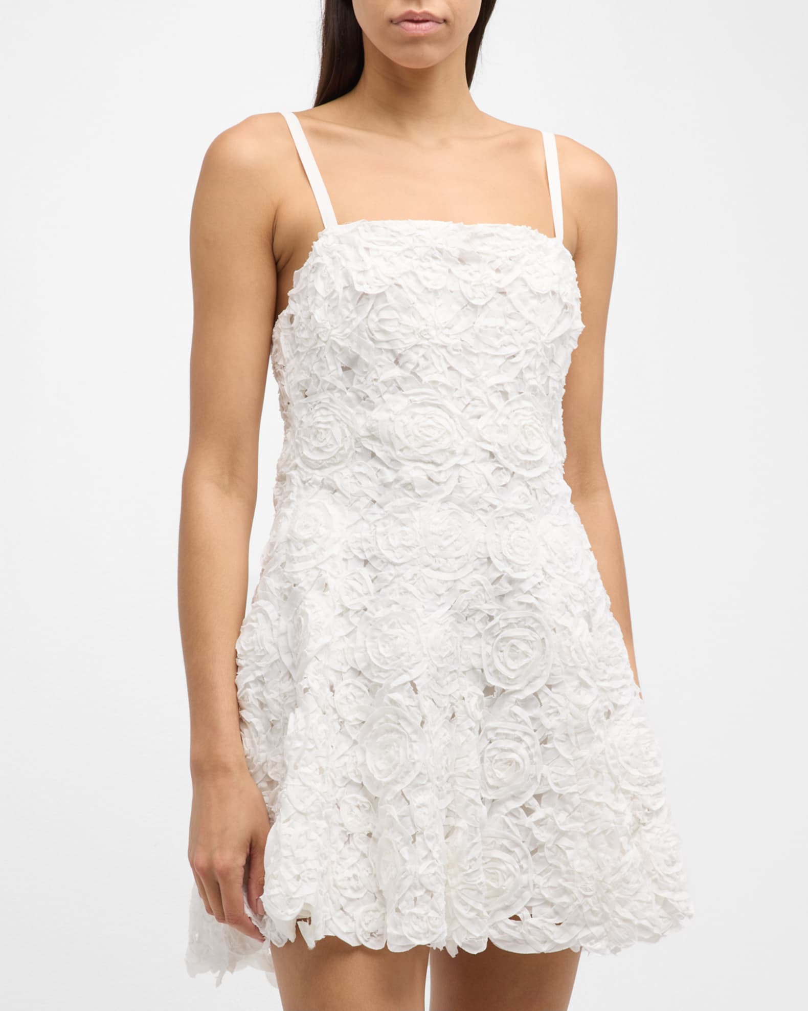 Jonathan simkhai mixed lace mini dress online