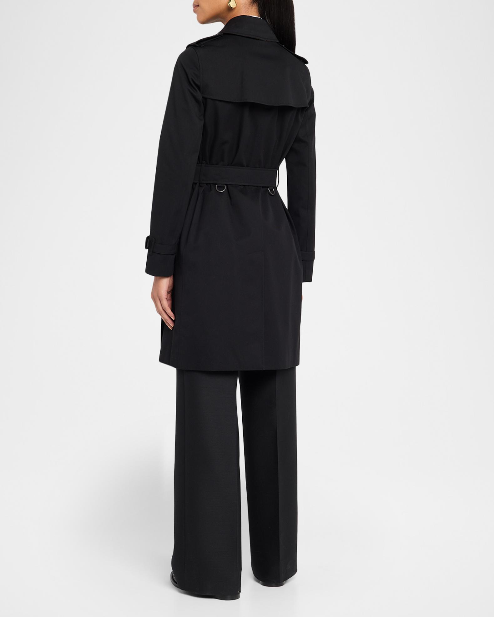 Burberry Kensington Belted Trench Coat | Neiman Marcus