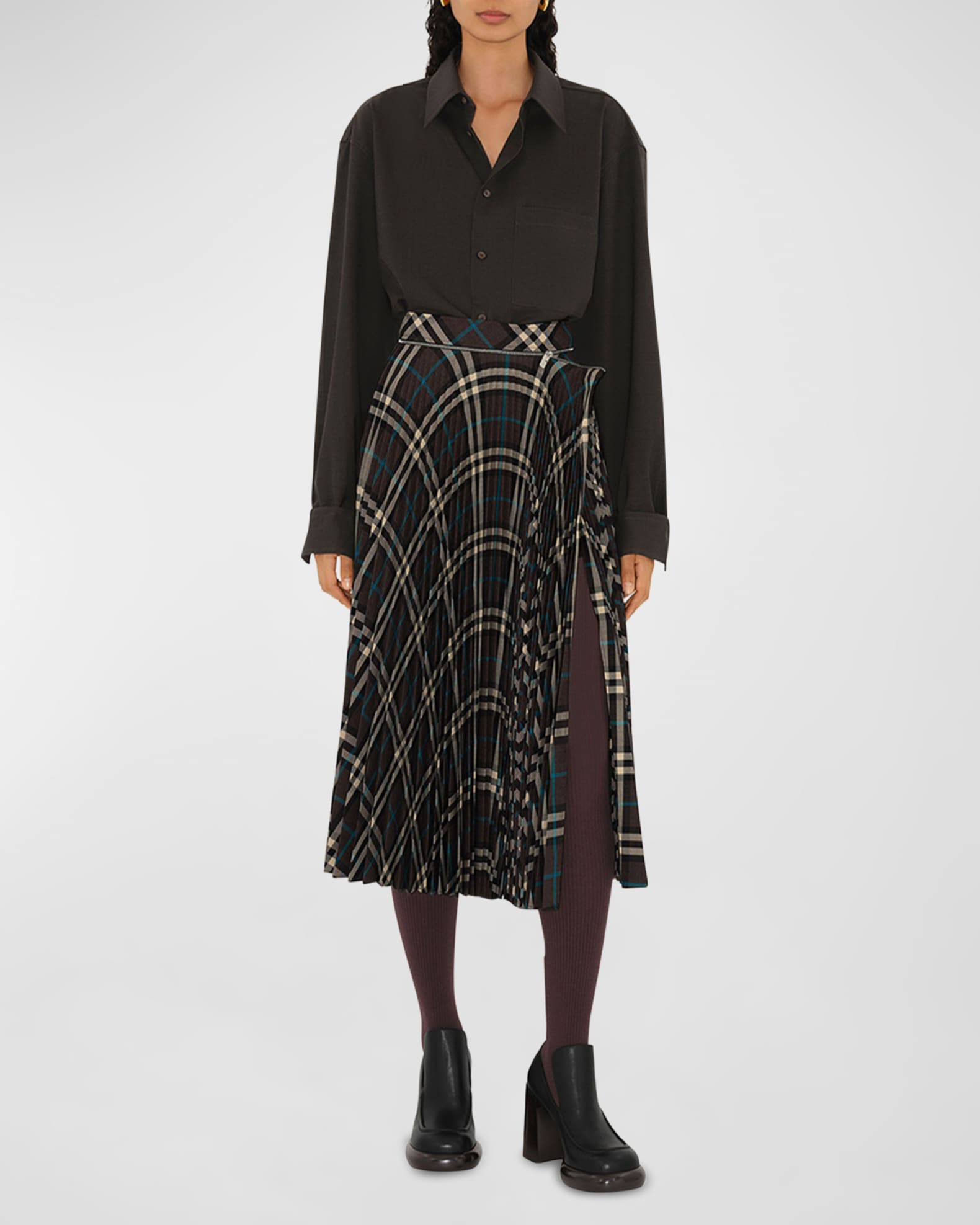 Burberry midi skirt 2025