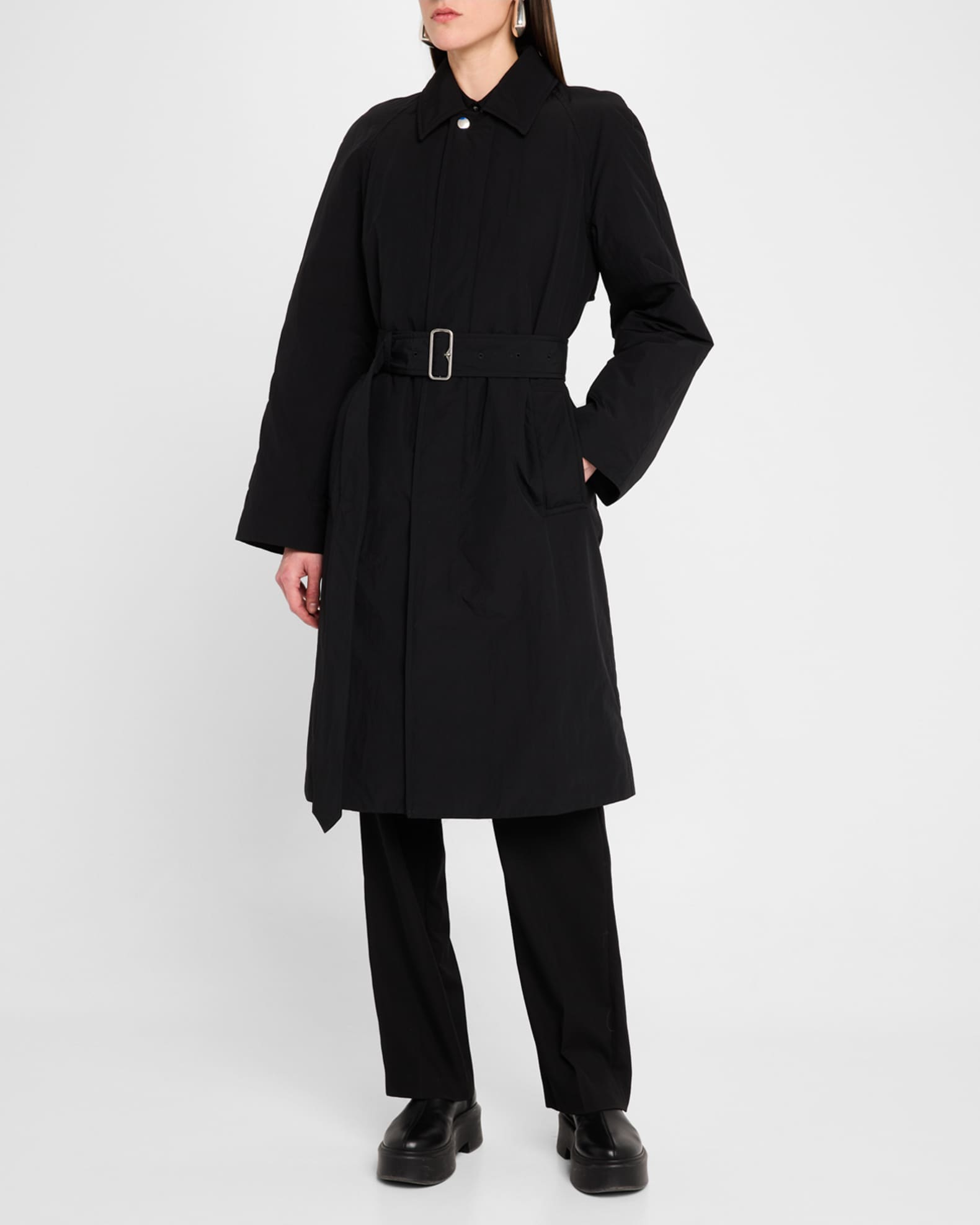 Belted Down Coat