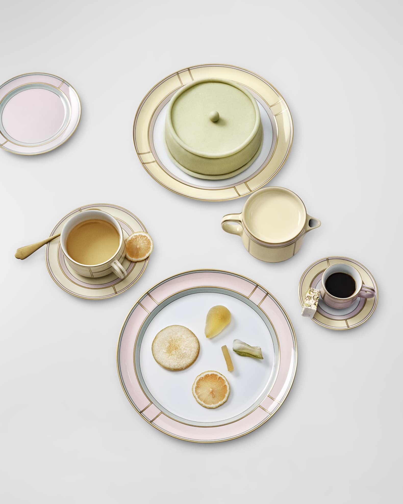 Diva Coffee Set for Two, Rosa 1