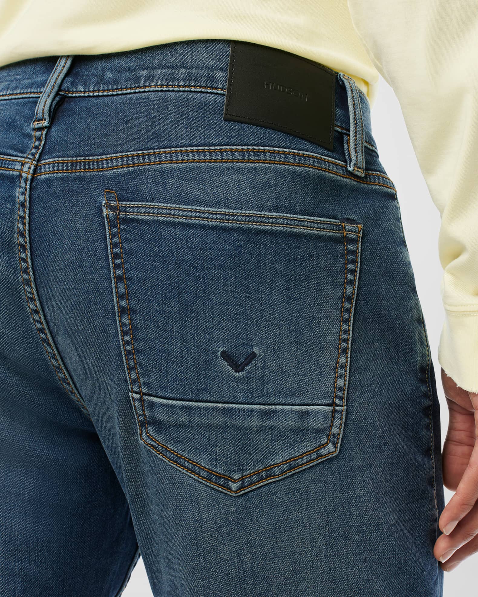 Hudson Men's Blake Slim-Straight Jeans | Neiman Marcus