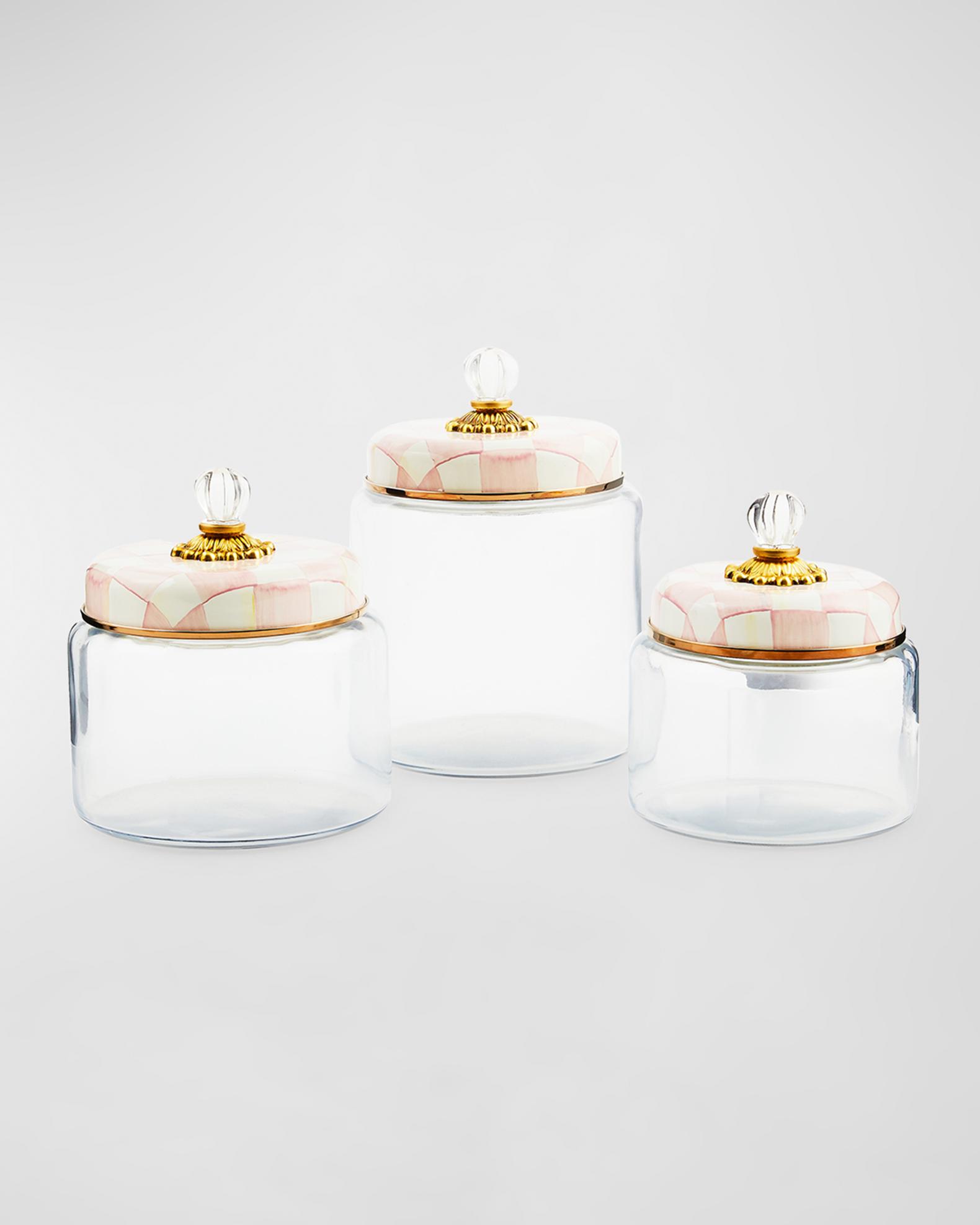 Rosy Check Enamel Small Canister