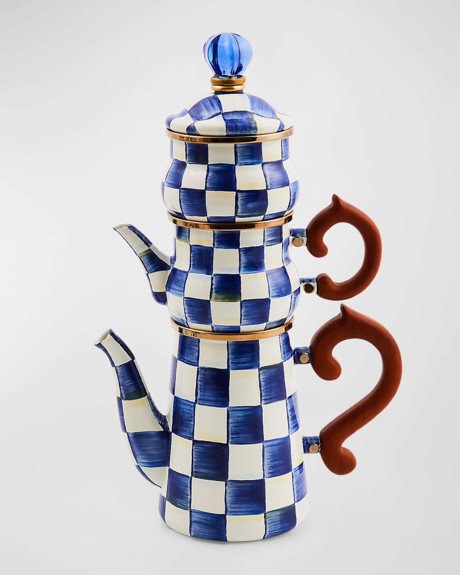 Royal Check Stackable Coffee Set 0