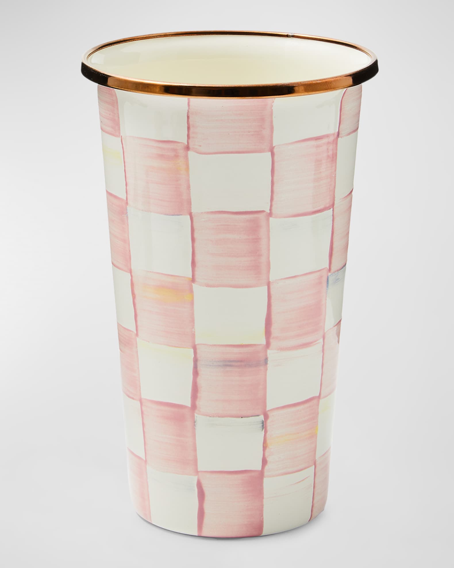 Rosy Check Enamel Tumbler, 20 oz. 0