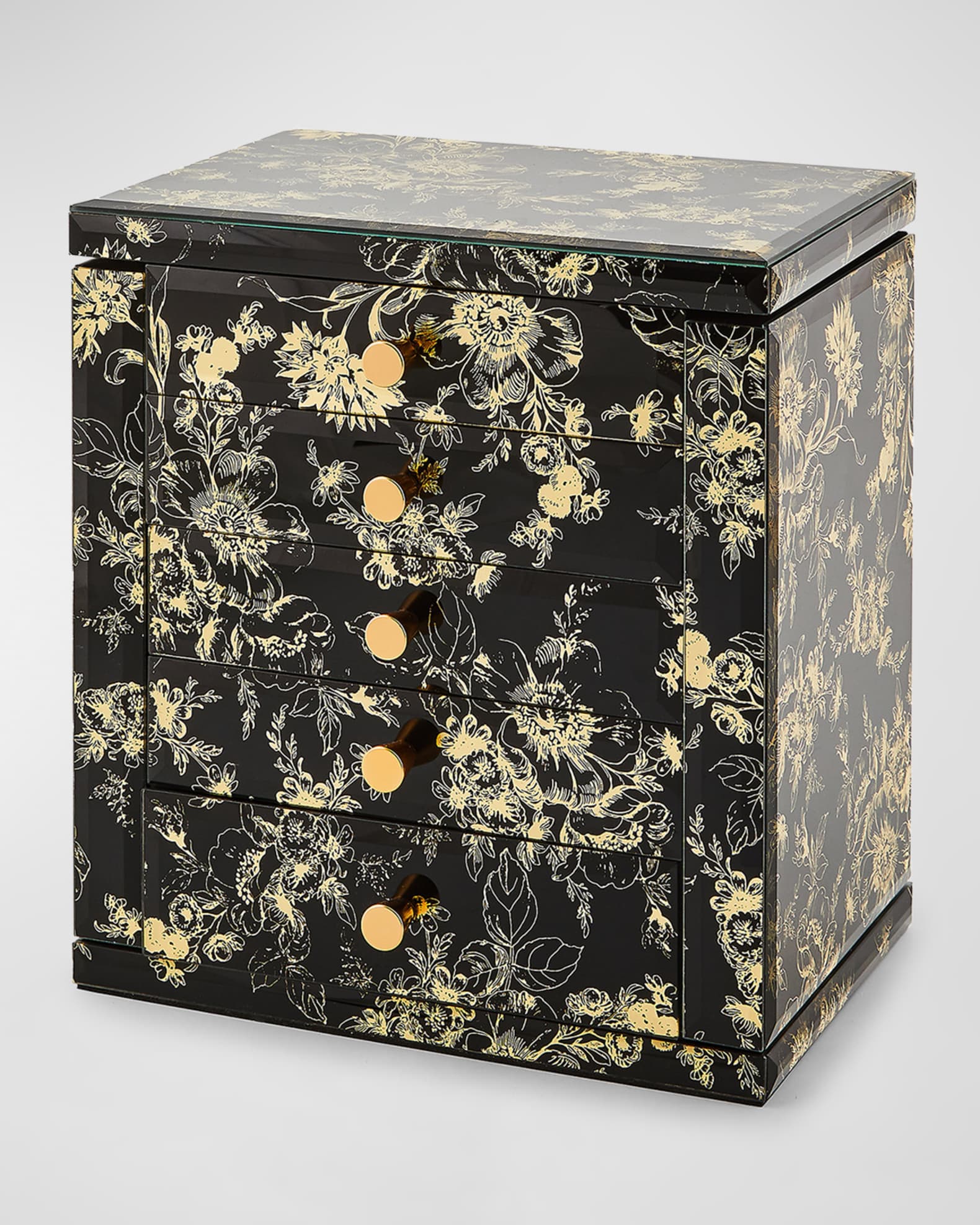 MacKenzieChilds Twilight Toile Jewelry Armoire Neiman Marcus