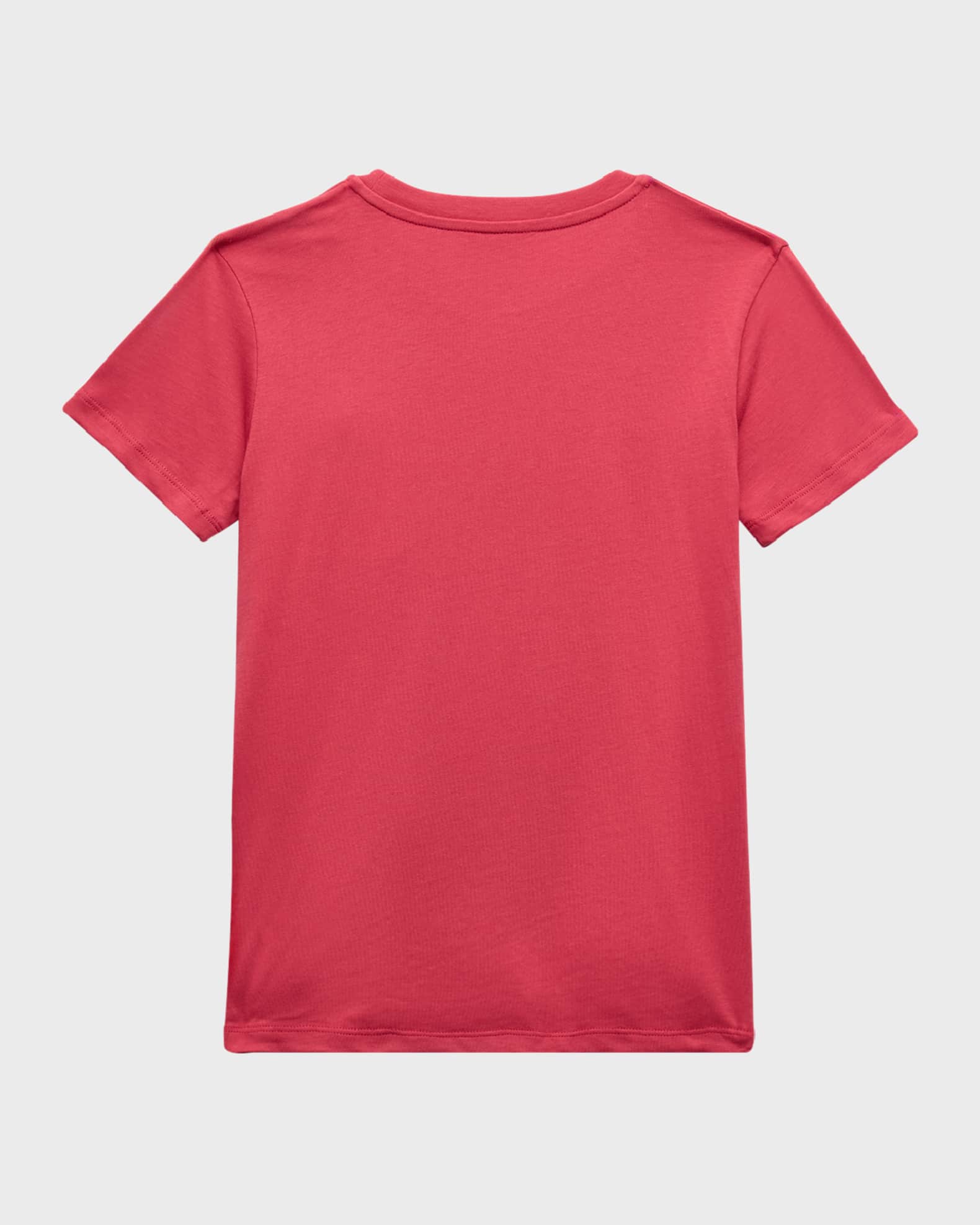 Girl's Embroidered Logo-Print T-Shirt 1