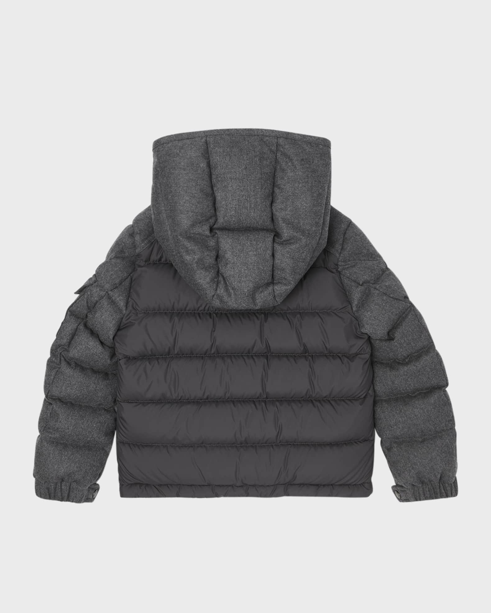 Boy's Montgenerve Wool Quilted Jacket 1