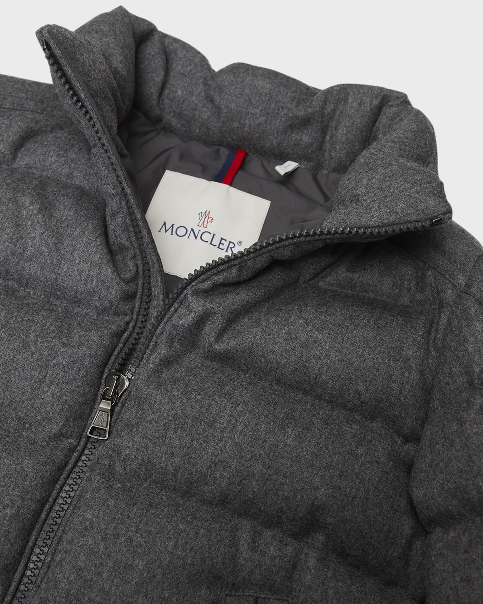 Boy's Montgenevre Quilted Wool Jacket | Neiman Marcus