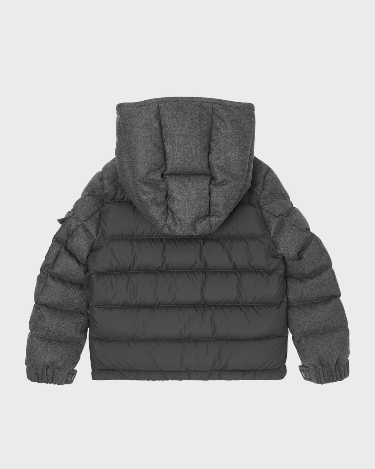 Moncler Boy's Montgenerve Wool Quilted Jacket, Size 8-14 | Neiman