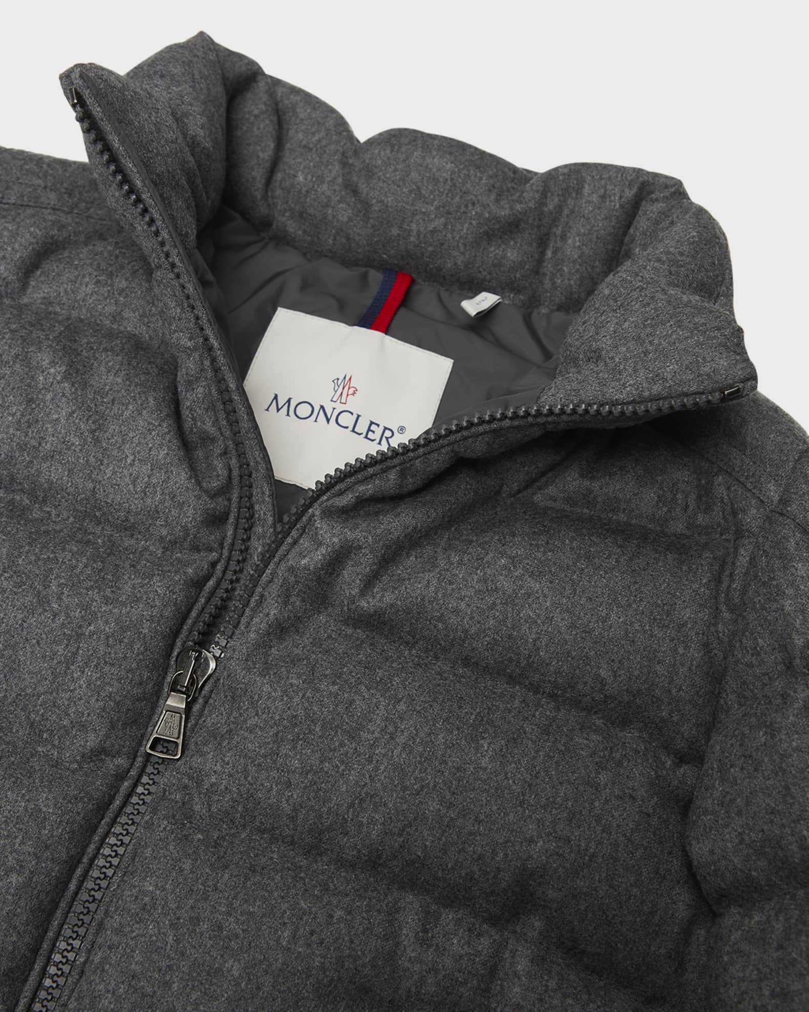 Moncler Boy's Montgenerve Wool Quilted Jacket, Size 8-14 | Neiman