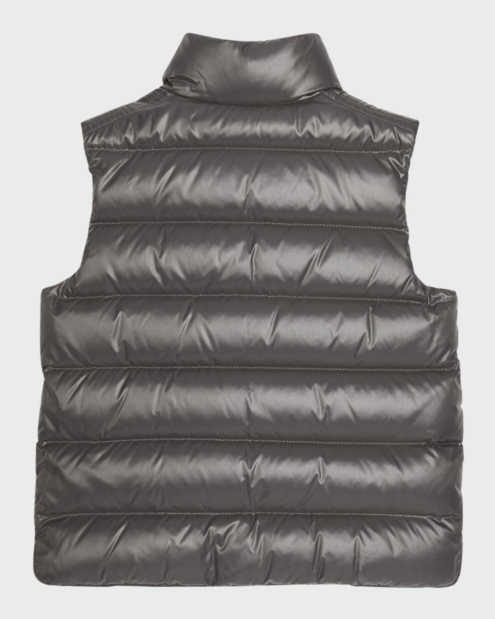 Moncler Boy's Tib Logo Quilted Vest, Size 4-6 | Neiman Marcus