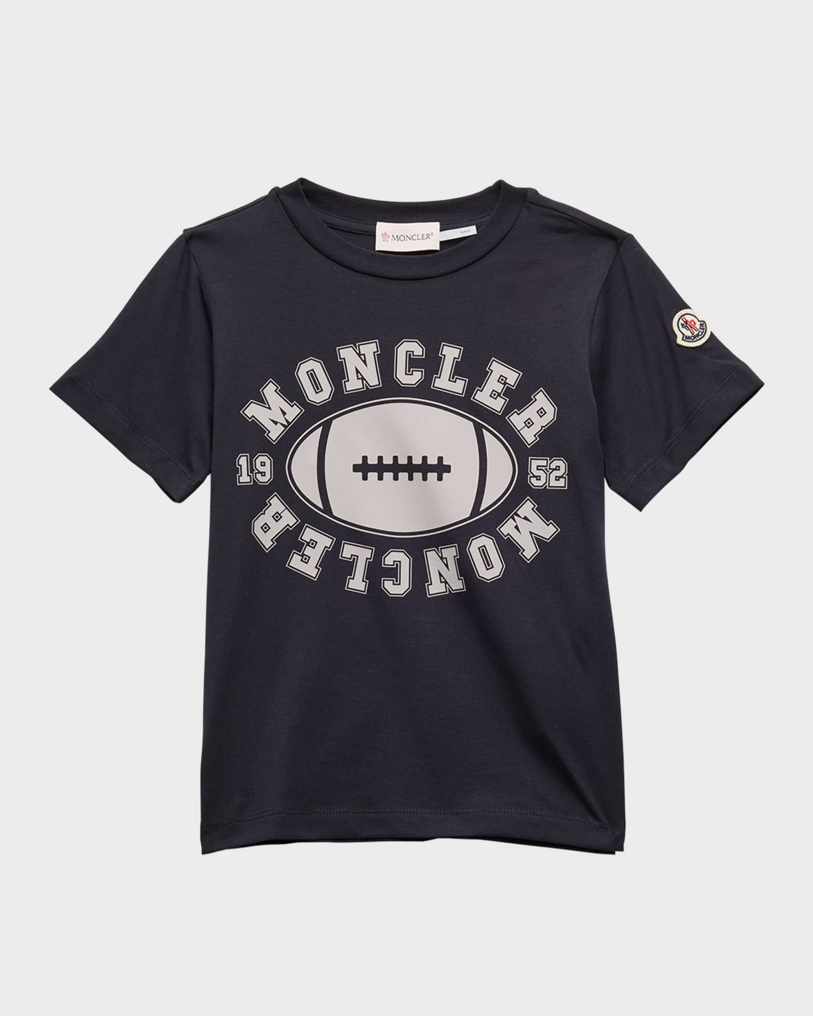 Moncler logo print t shirt top
