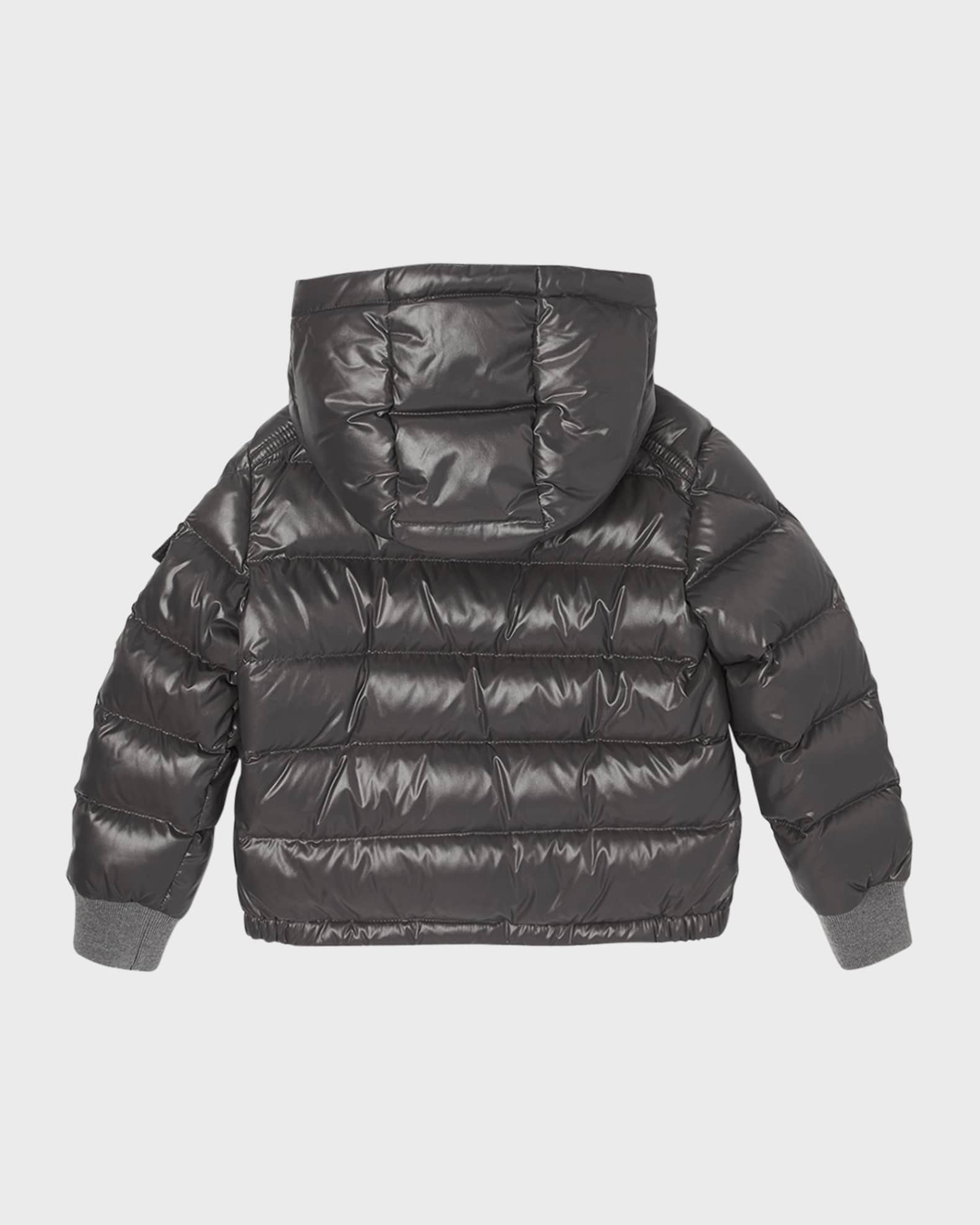 MONCLER｜ (8C00058 89A17 002) Shiny black moncler coat