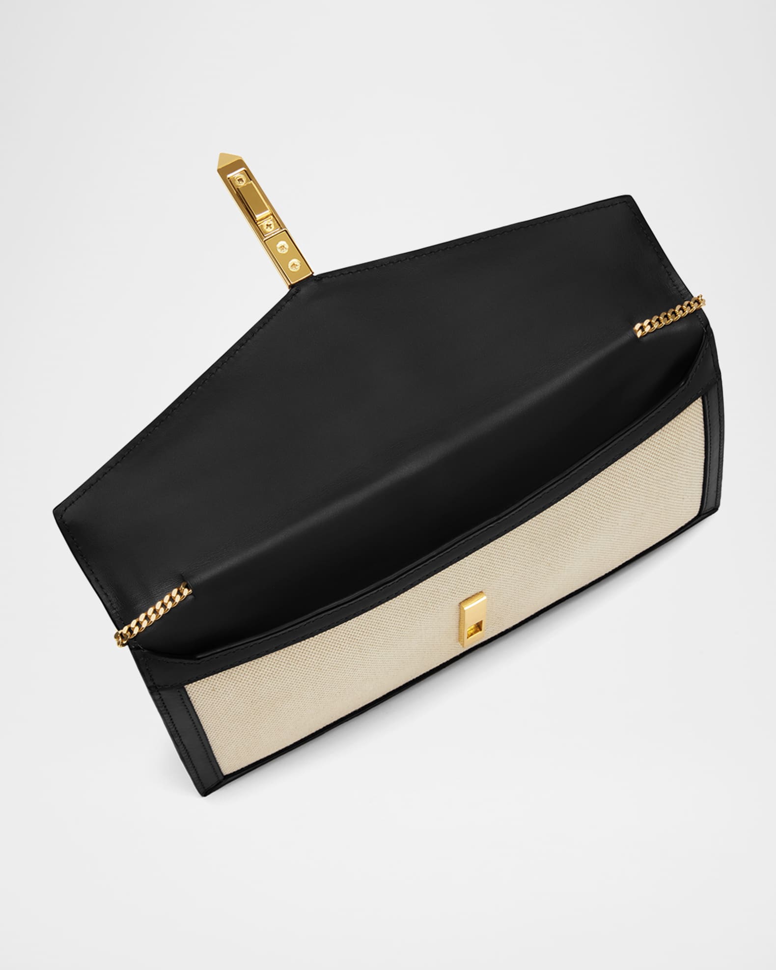 DeMellier The Tokyo Leather Clutch Bag | Neiman Marcus