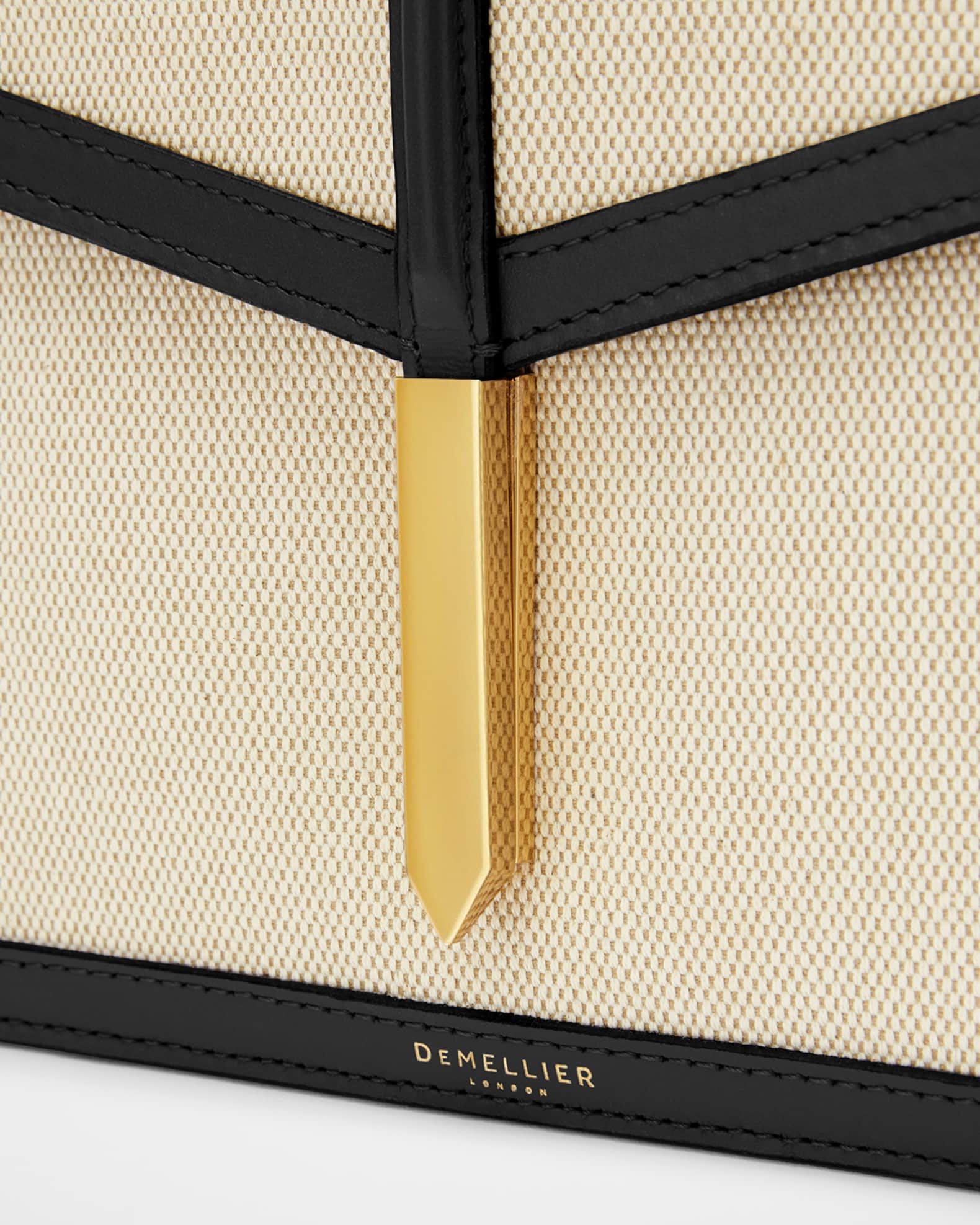 DeMellier The Tokyo Leather Clutch Bag | Neiman Marcus