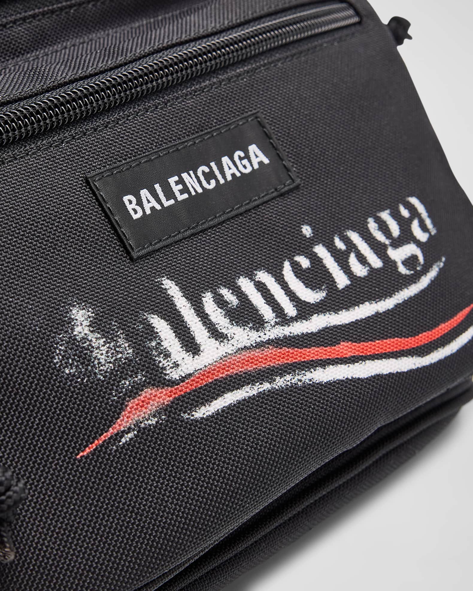Balenciaga Men's Explorer Nylon Belt Bag | Neiman Marcus Balenciaga Men's Explorer Nylon Belt Bag | Neiman Marcus