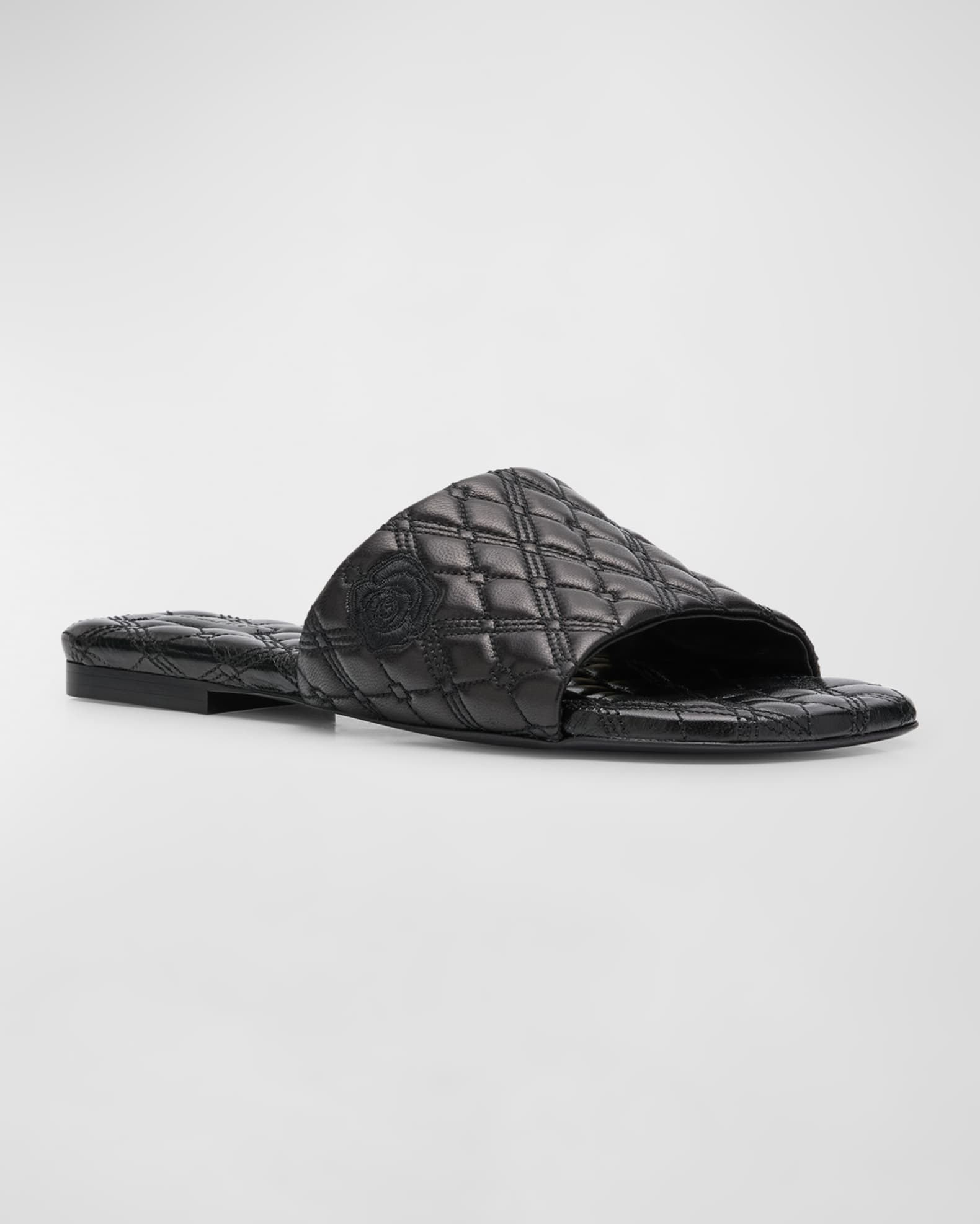 Burberry flats sandals cheap