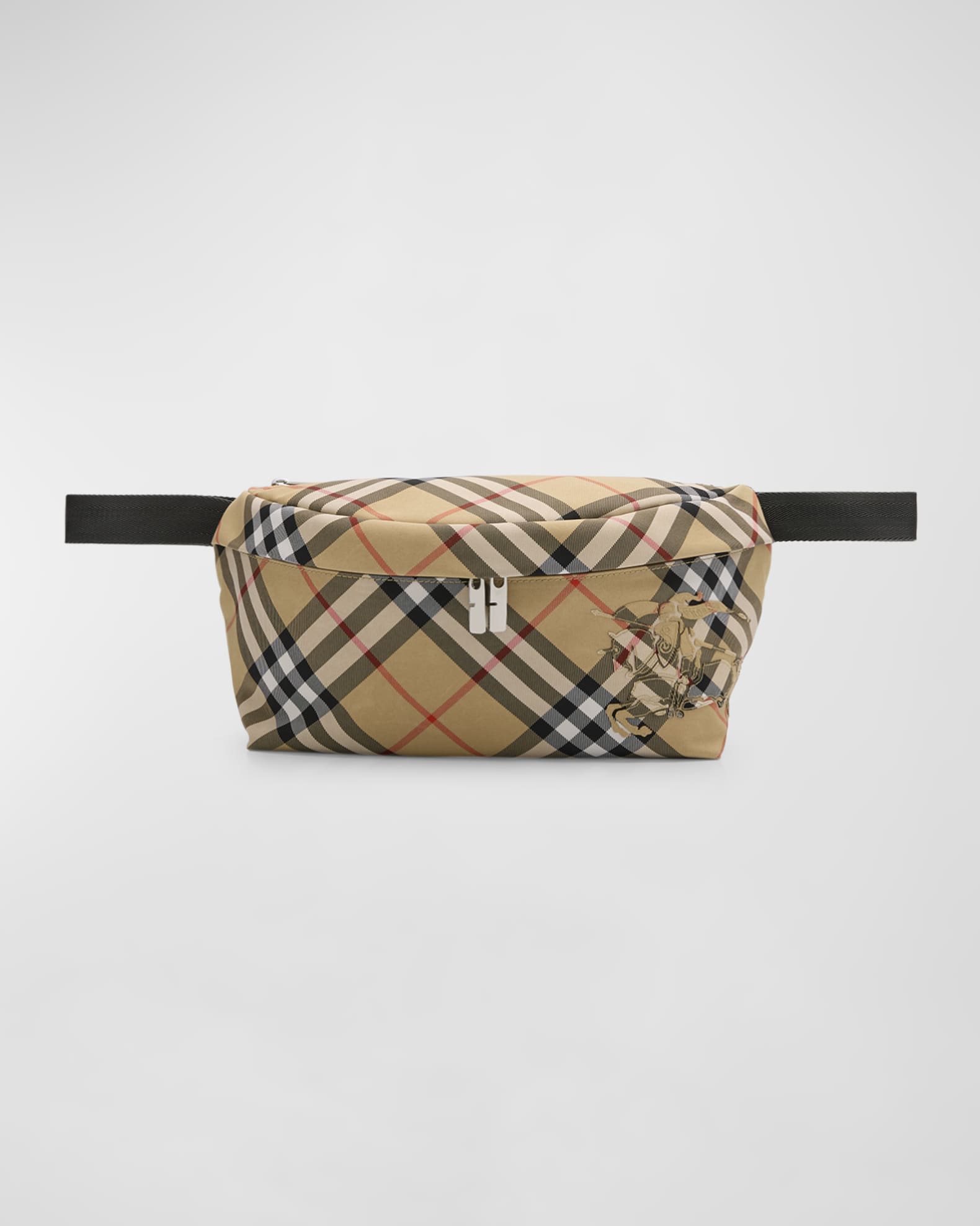Men's Essential Check Belt Bag 0
