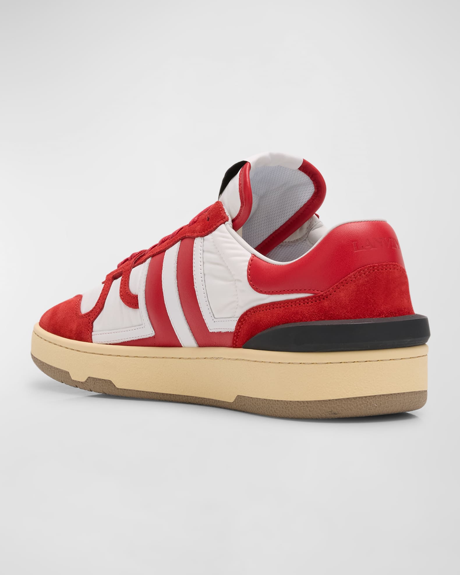 スニーカー Lanvin Clay Low Top Sneaker 0400017847922_ANTHRACITEGREYMI