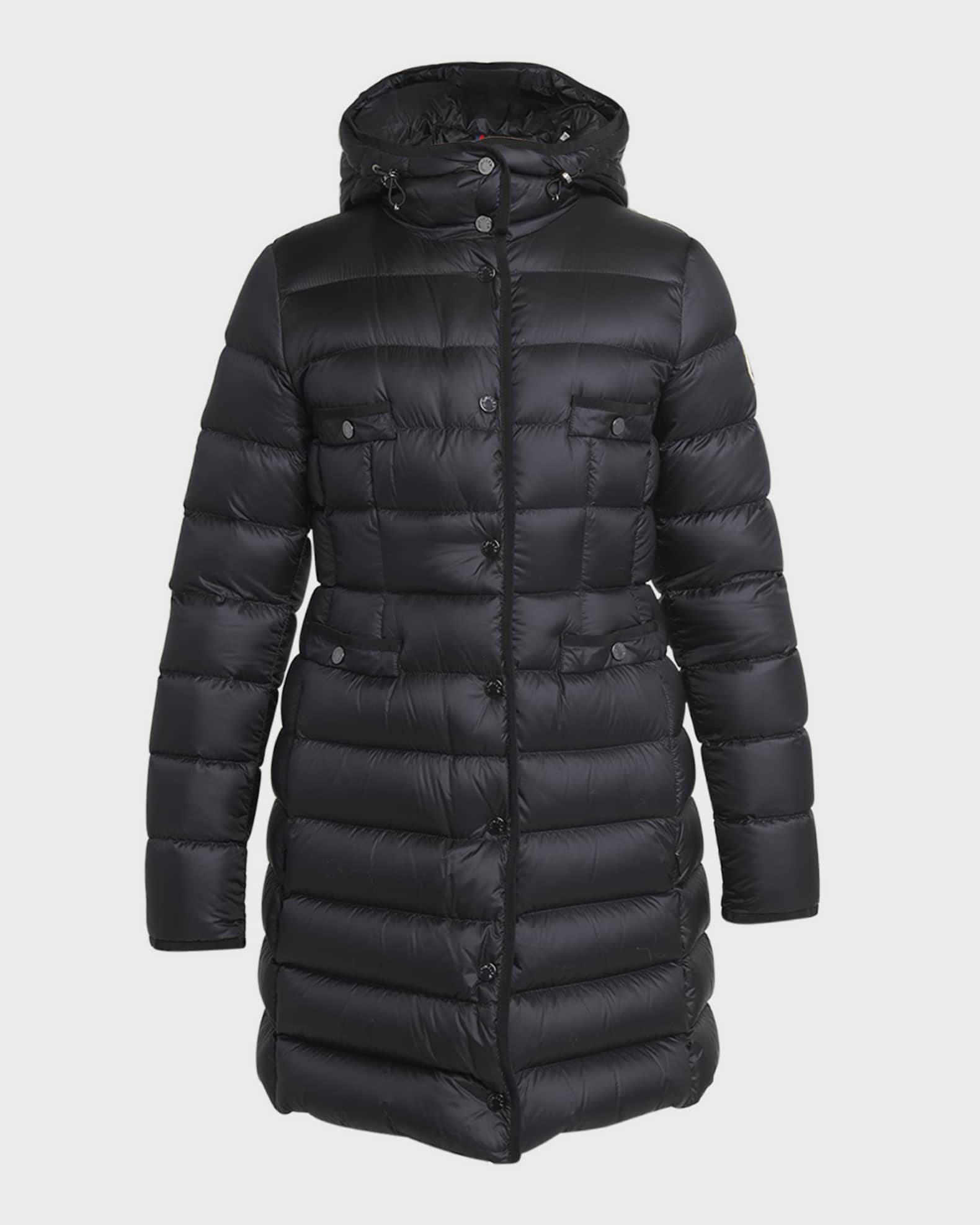Moncler Hirma Lightweight Long Puffer Coat Neiman Marcus