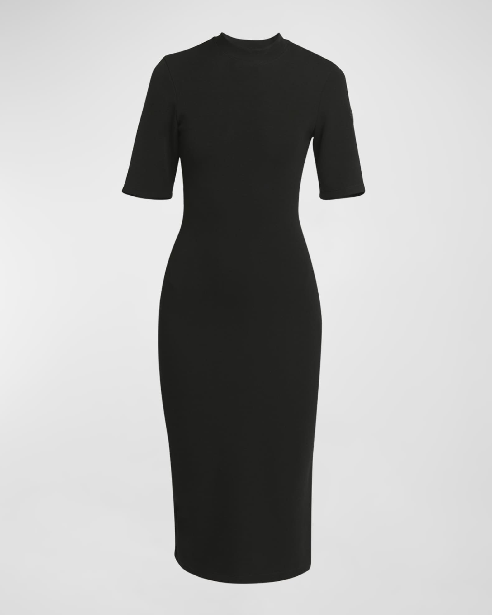 Moncler Stretch Knit Midi Dress