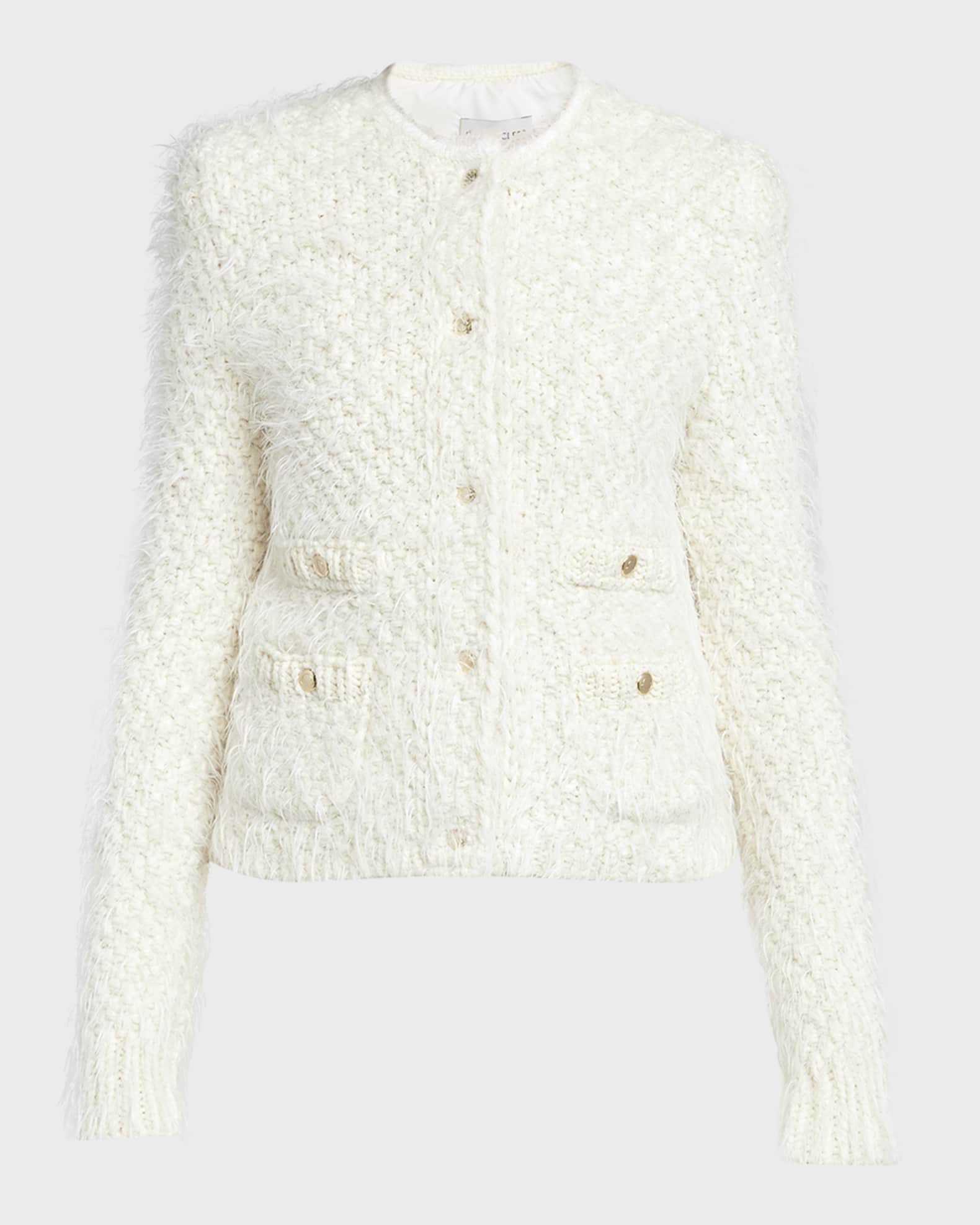 Padded Heavy-Knit Cardigan 0