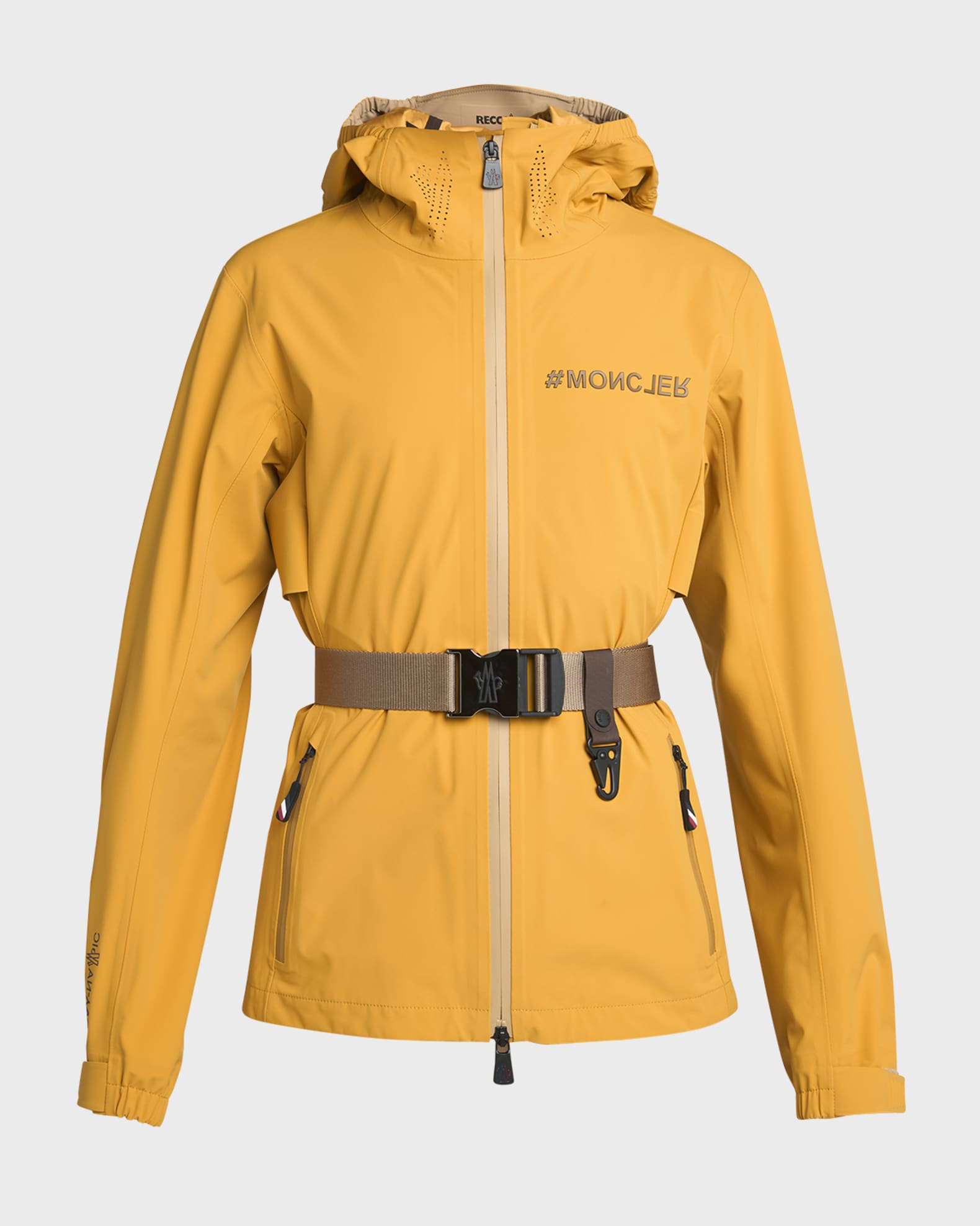 Moncler Grenoble Fex Water-Repellent Belted Jacket