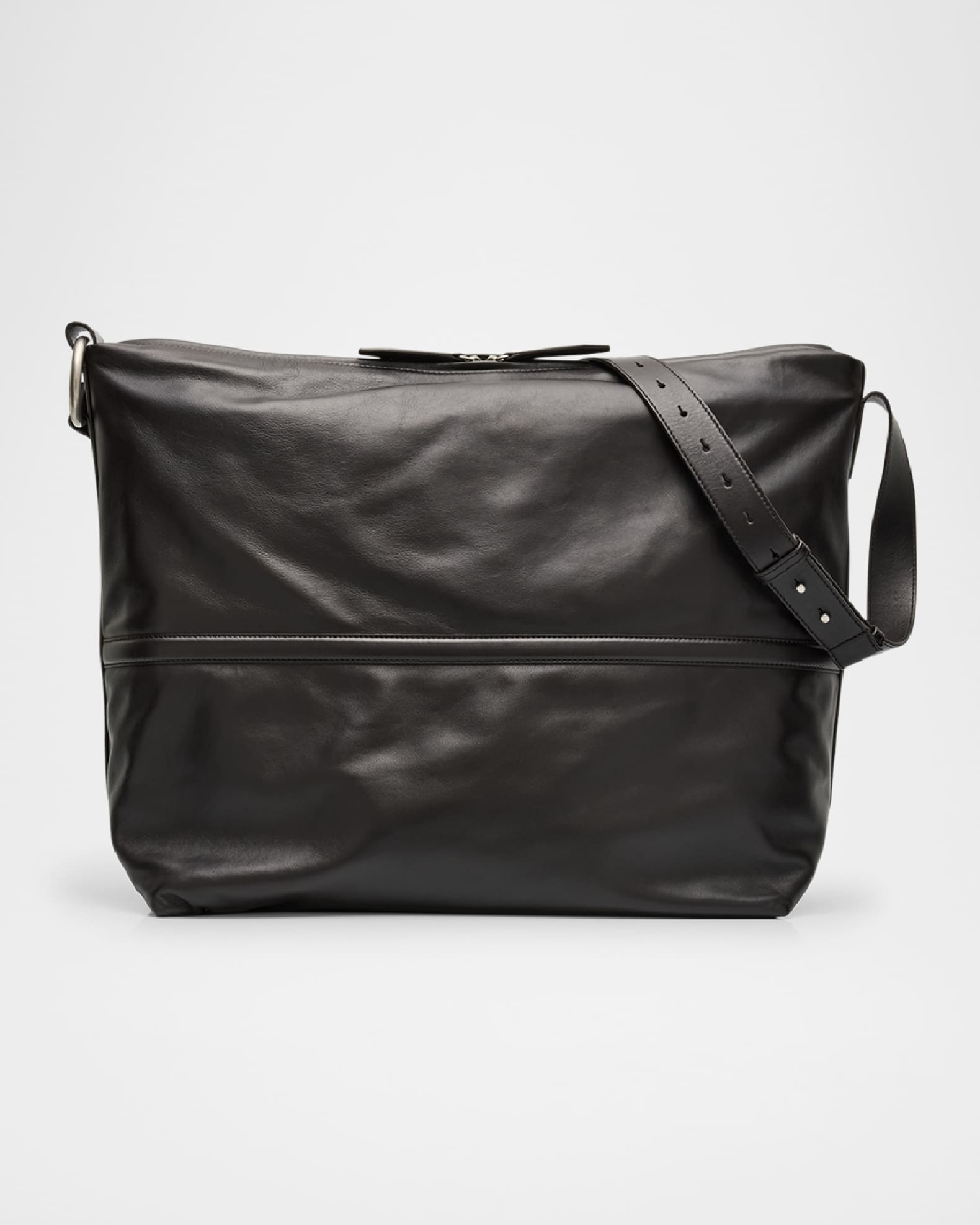 Men's Calf Leather Shoulder Bag 0