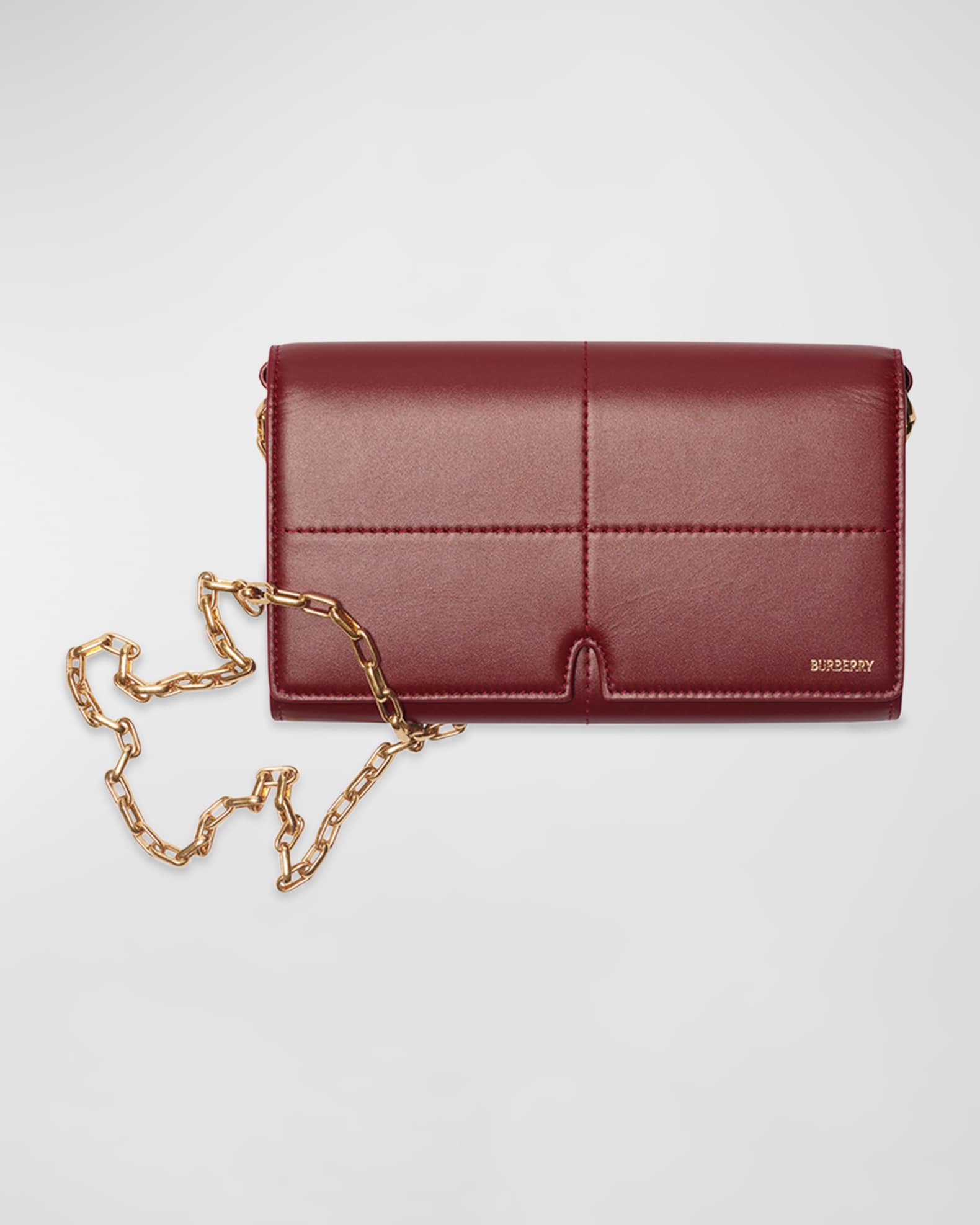 Burberry wallet with chain outlet